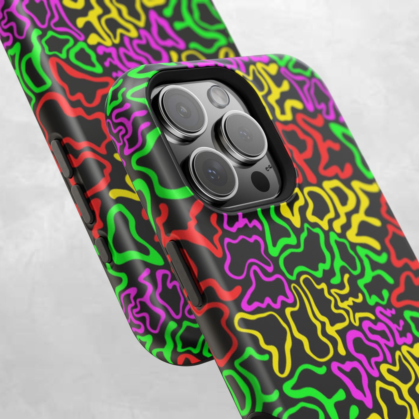 Colorful Magnetic Phone Cases, Funky Case for Teens, Cool Phone Accessories, Unique Gift for Friends, Vibrant Tough Cases, Phone Protection