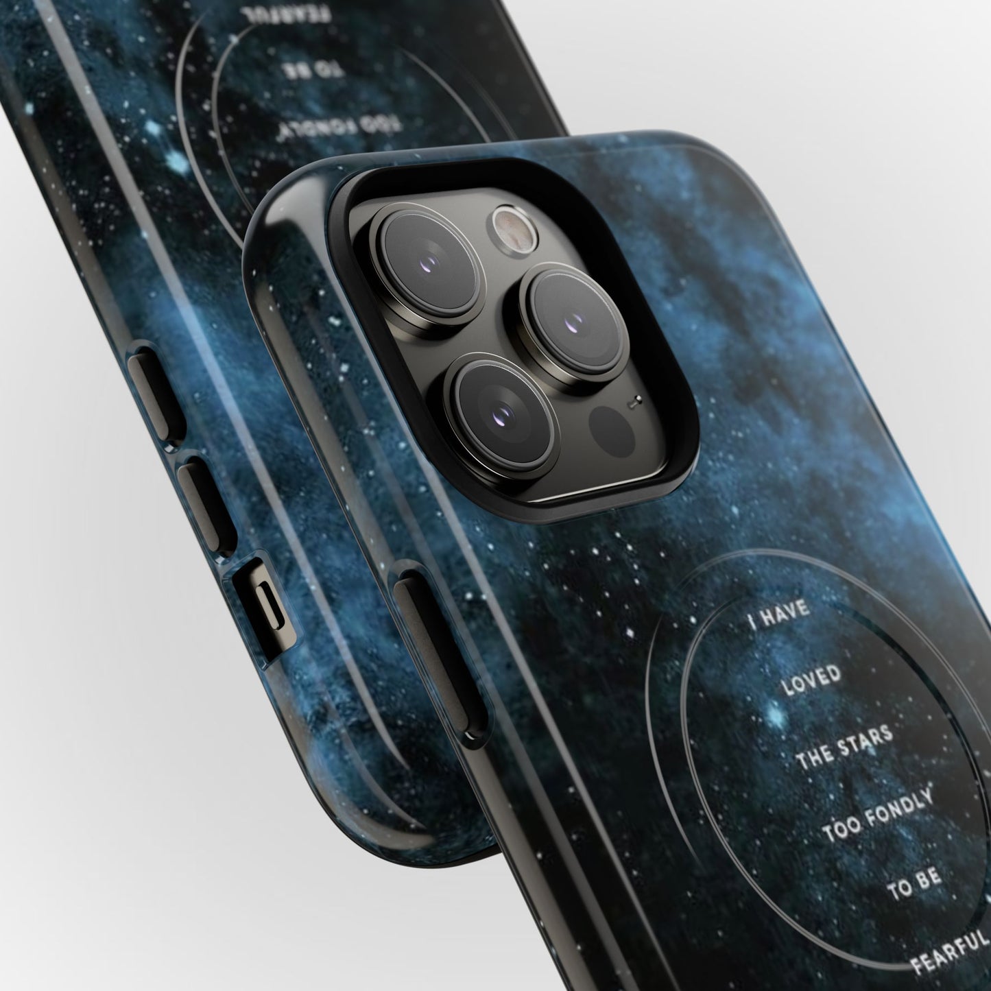 Galaxy-Inspired Tough Magnetic Phone Case - "I Have Loved the Stars"