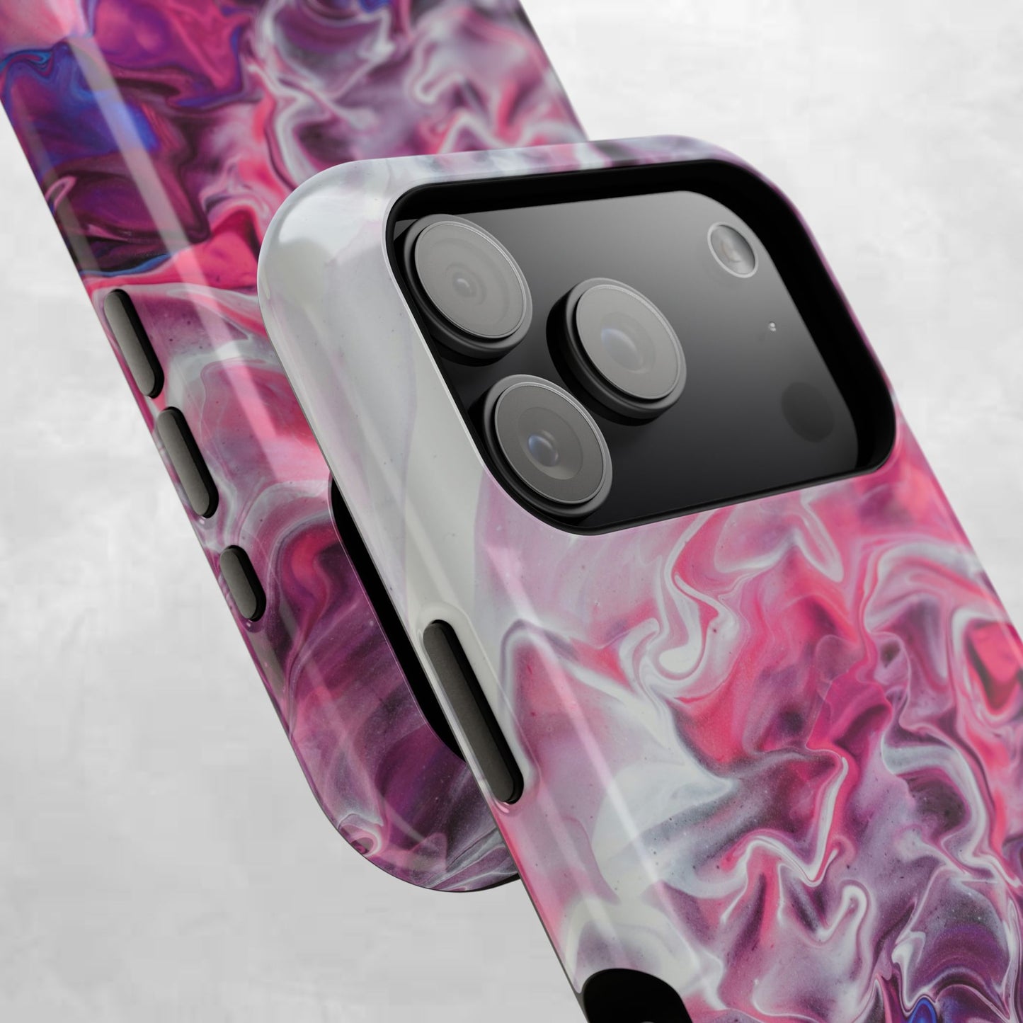 Vibrant Phone Case for Trendsetters | Abstract Marble Design, Impact-Resistant, Stylish Tech Accessory, Perfect Gift