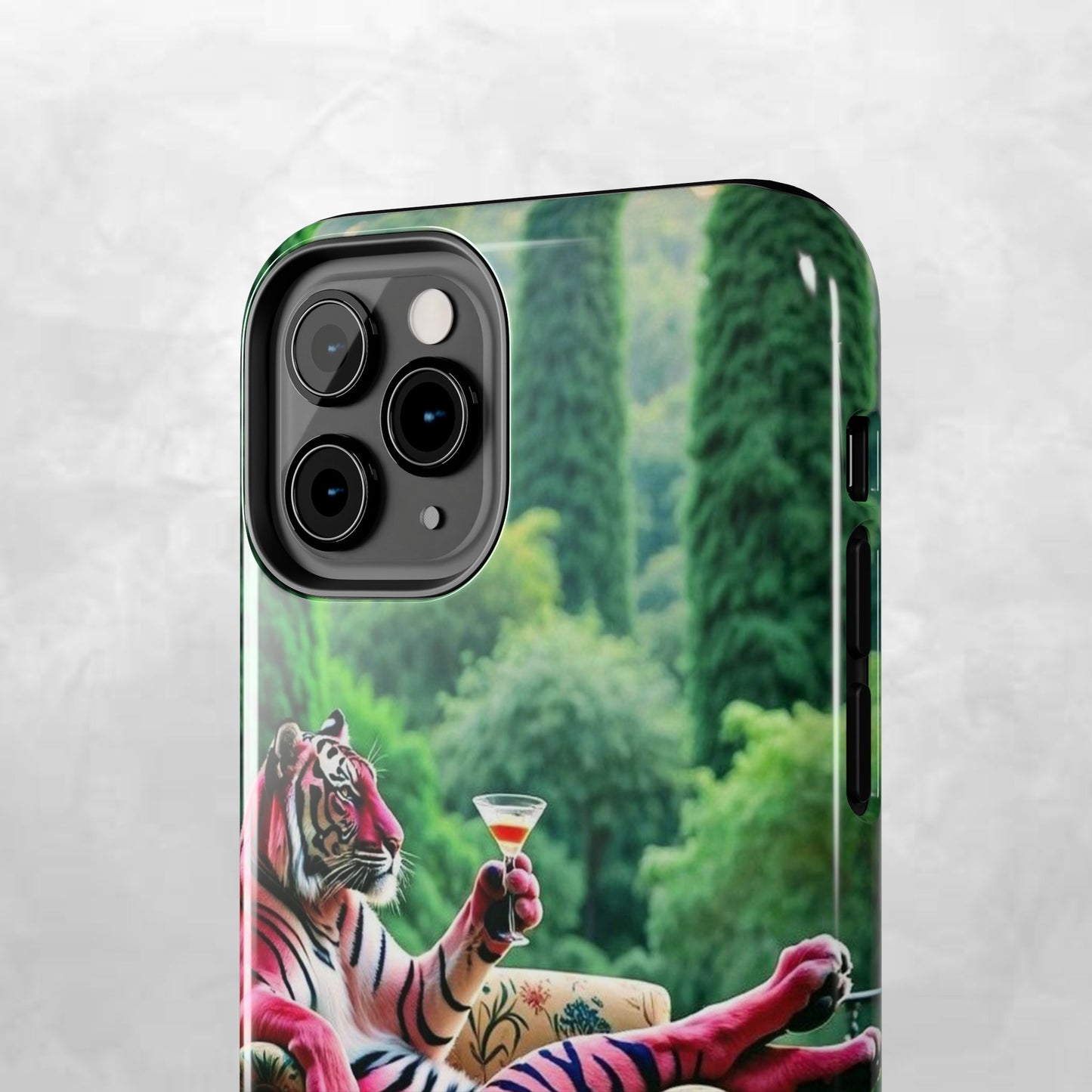 Relaxed Tiger Phone Case | Tough Case for Animal Lovers, Unique Gift for Friends, Stylish Tech Accessories, Fun Phone Cover, Vibrant Design