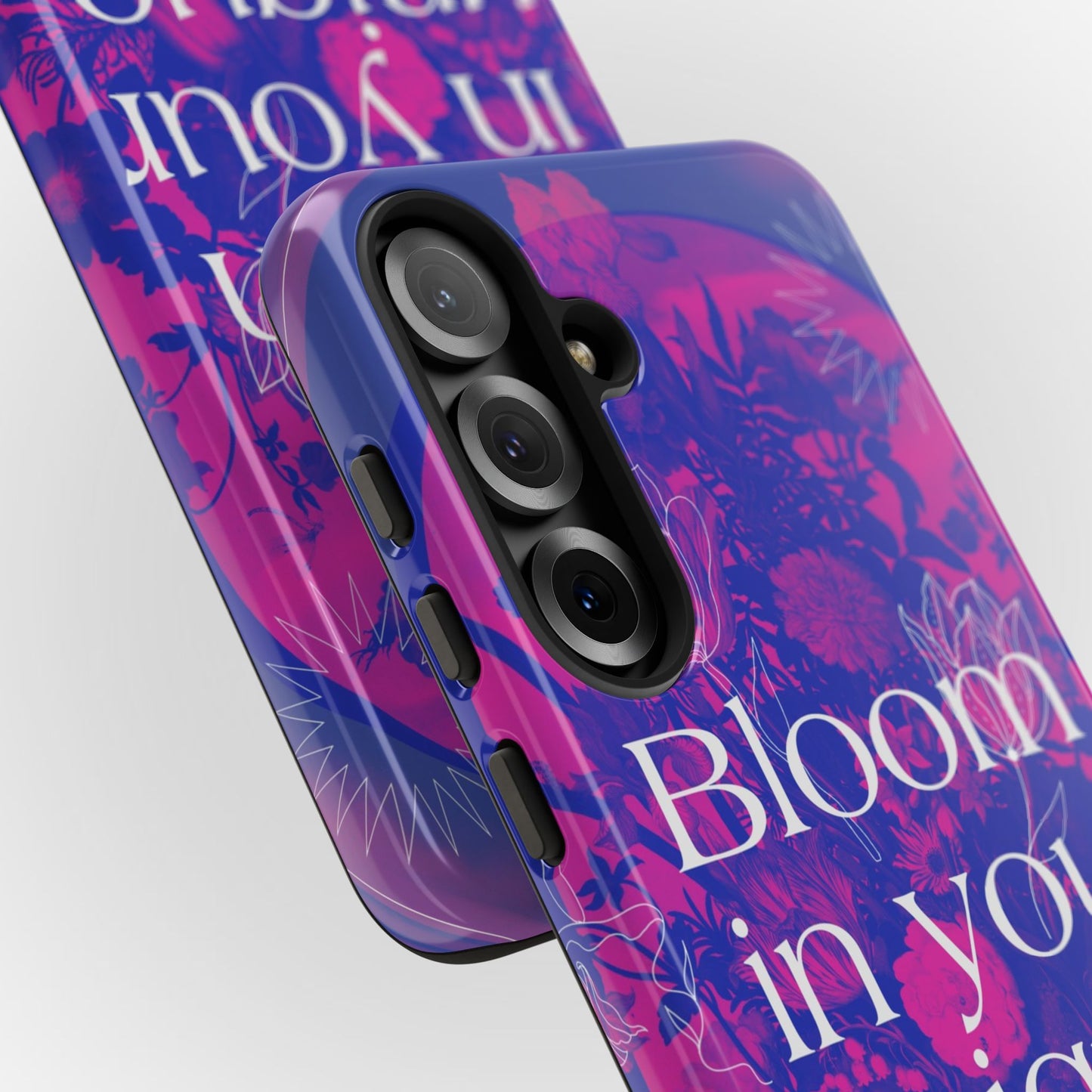 Bloom in Your Unique Way Phone Case - Tough and Stylish Design