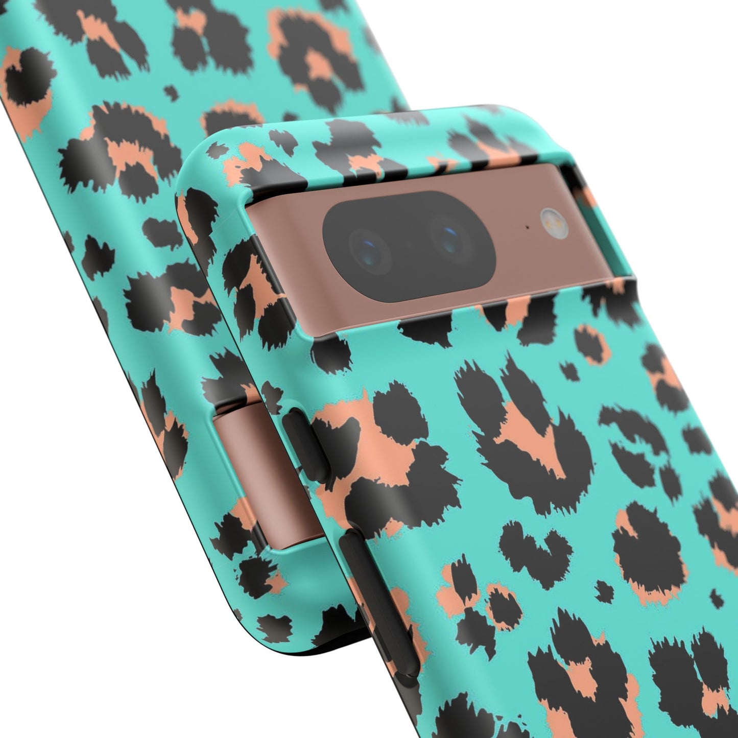 Leopard Print Phone Case, Tough Phone Case, Wild Style Accessory, Animal Print Cover, Stylish Phone Protection