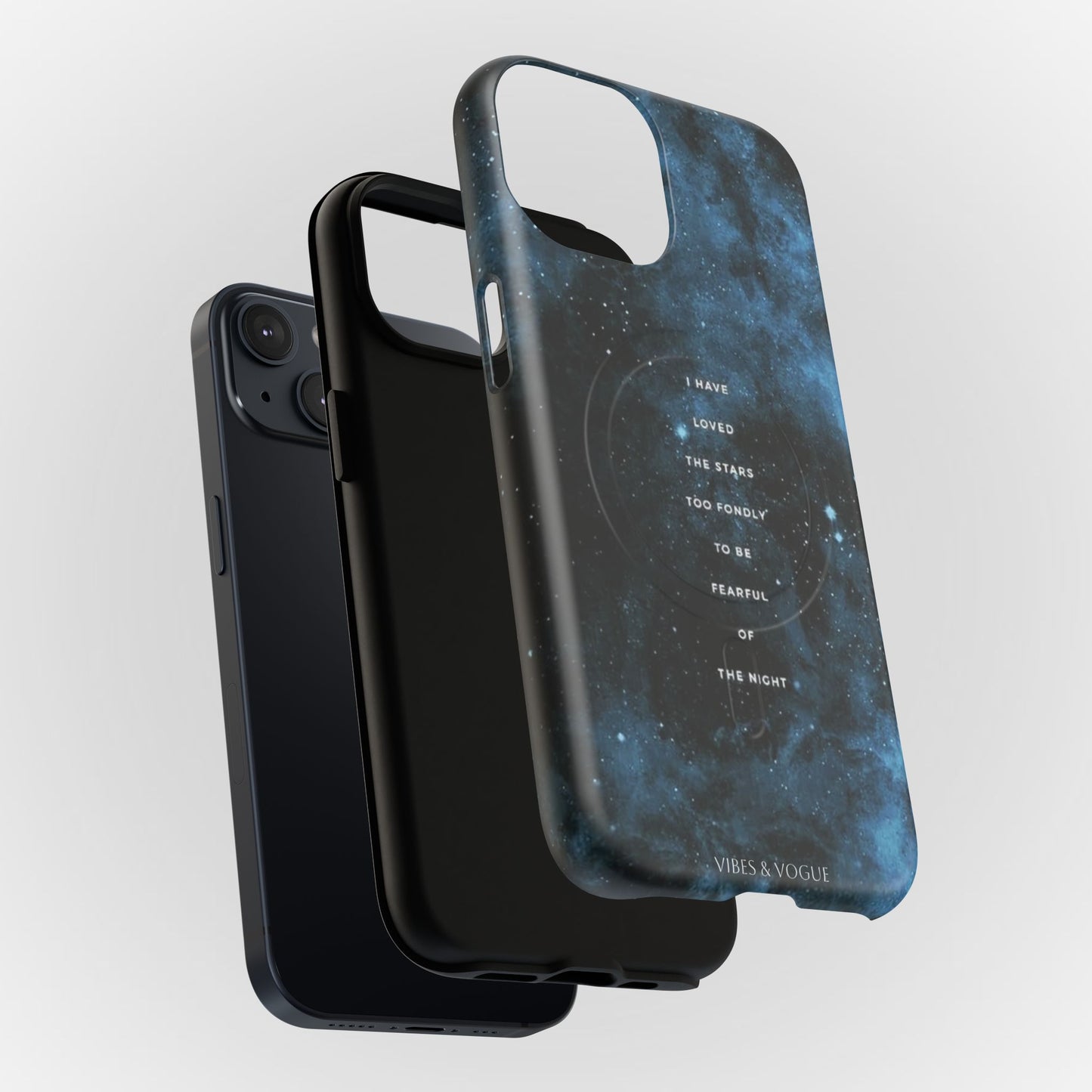 Galaxy-Inspired Tough Magnetic Phone Case - "I Have Loved the Stars"