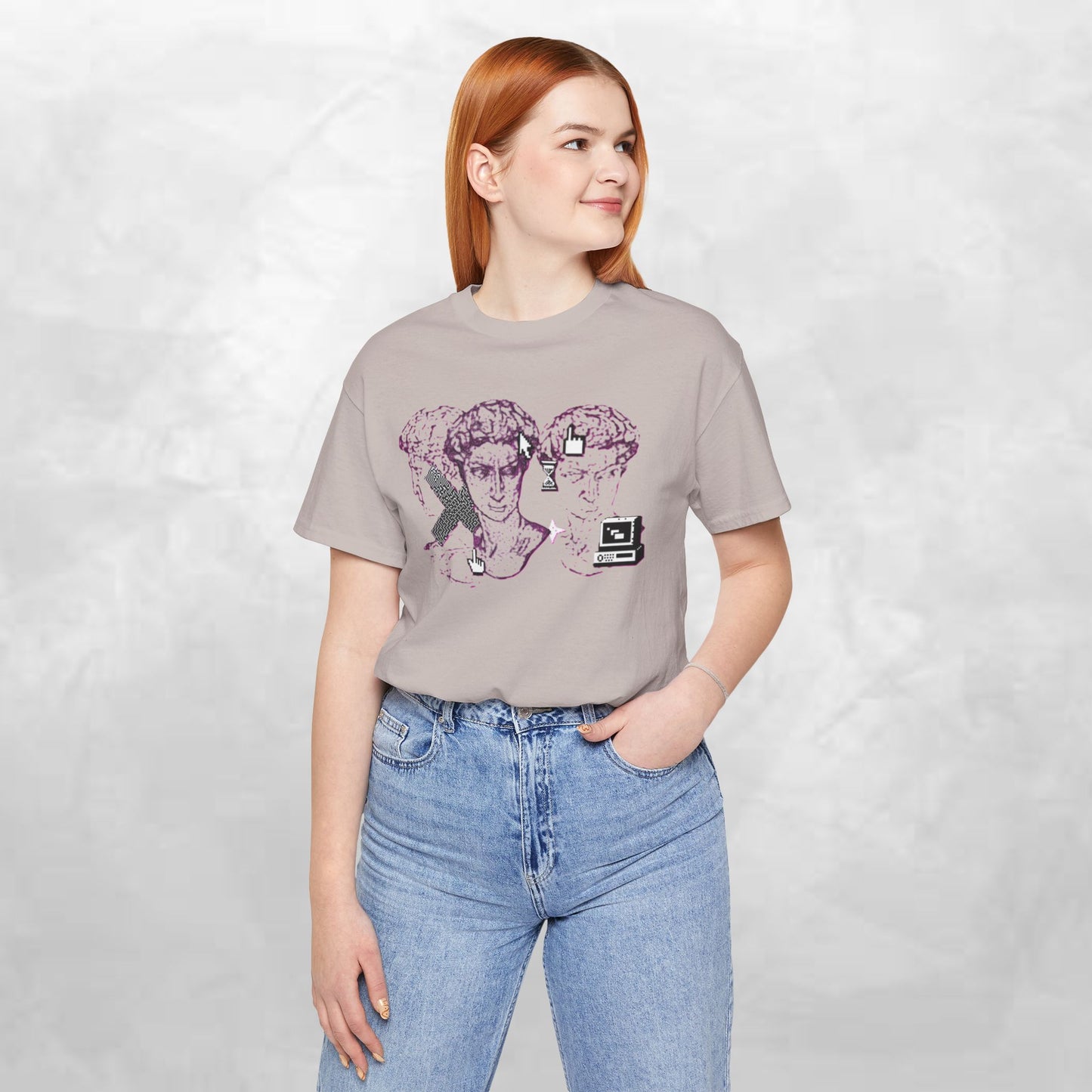 Artistic Brain Design Unisex Tee, Graphic T-Shirt, Casual Wear, Gift for Artists, Creative Apparel, Unique Fashion Statement