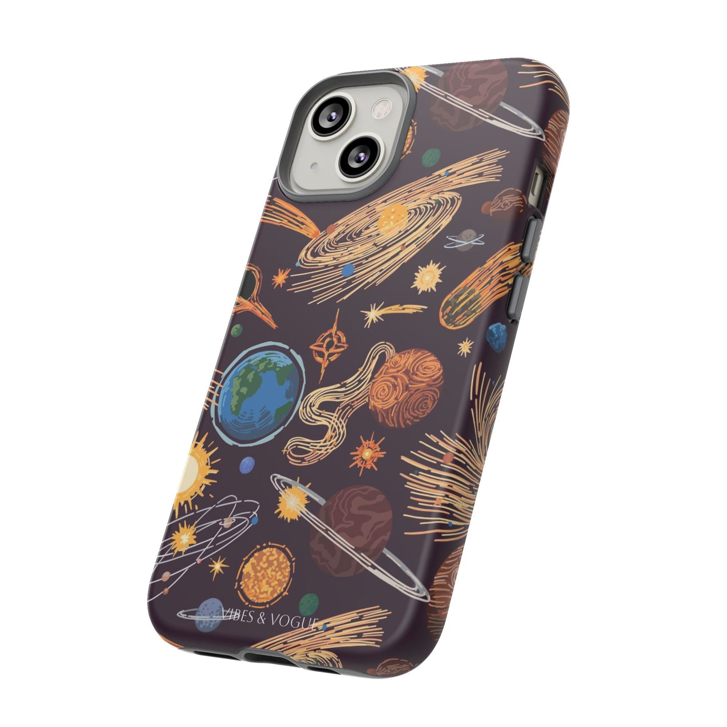 Space-Themed Phone Case - Cosmic Galaxy Design, Durable Protective Cover, Unique Gift, Celestial Lover's Accessory