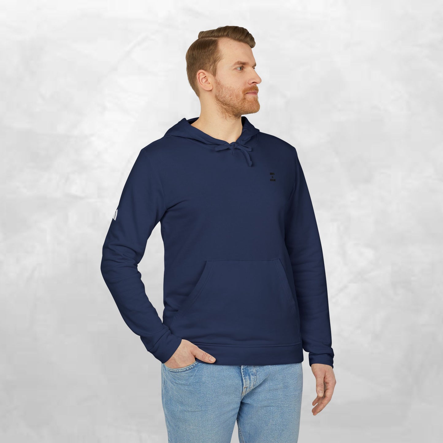 Adidas Unisex Fleece Hoodie - Cozy Athletic Fashion for Everyday Wear