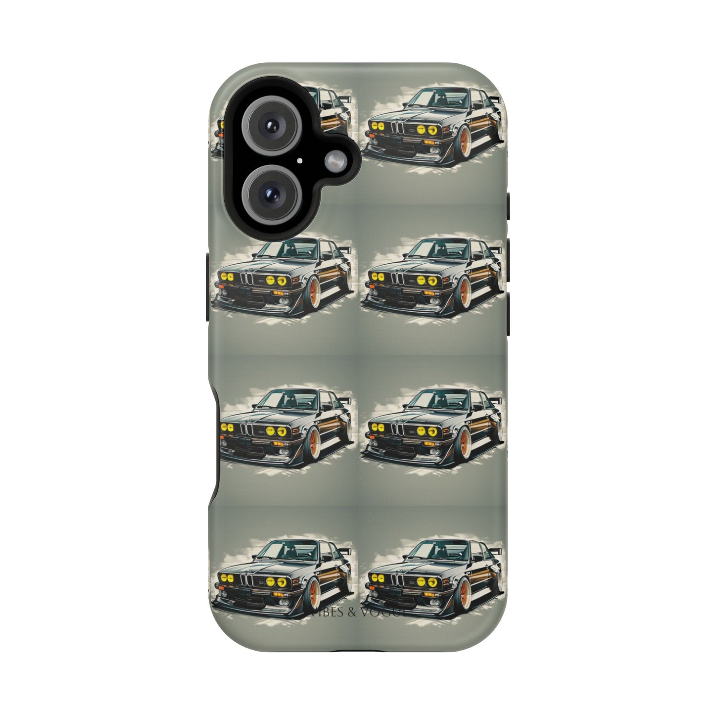 Stylish Car-Themed Magnetic Tough Cases - Perfect for Auto Enthusiasts