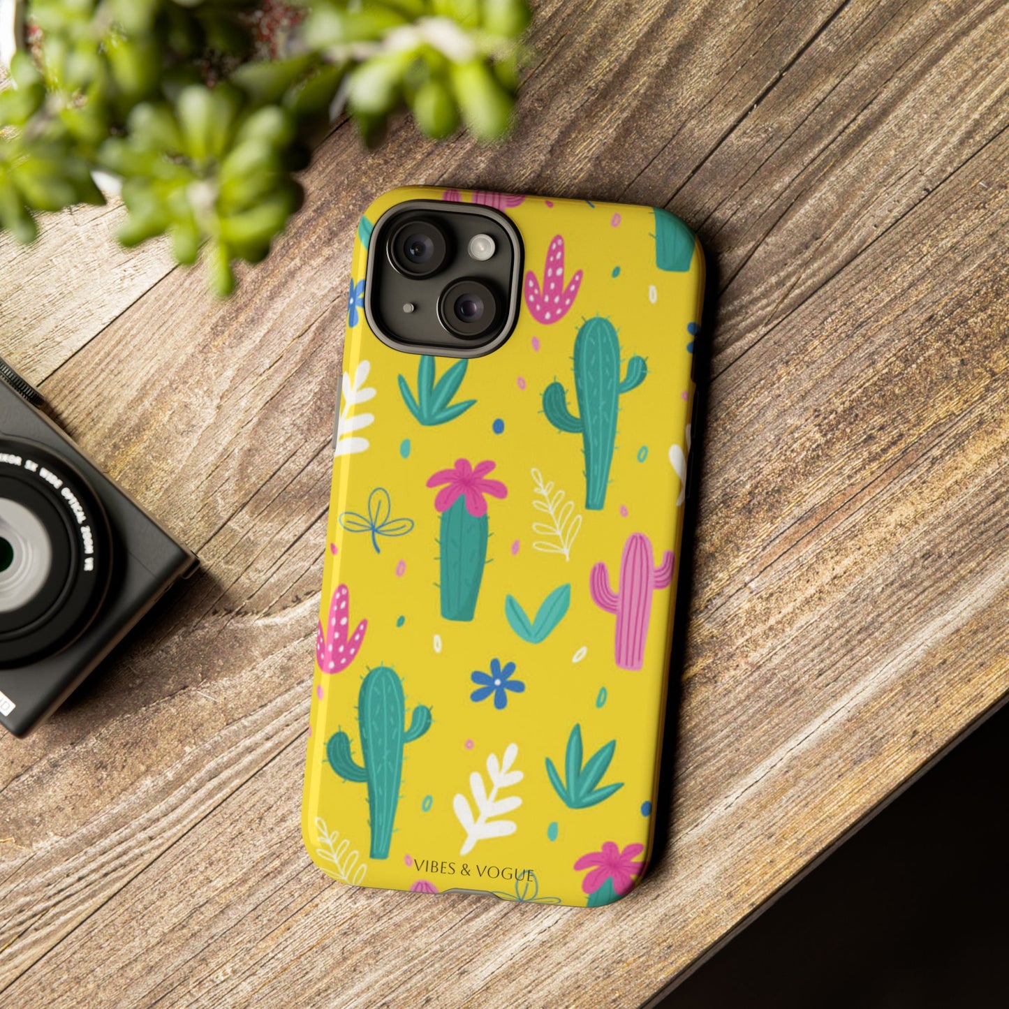 Cactus Phone Case - Tough Cases for Nature Lovers