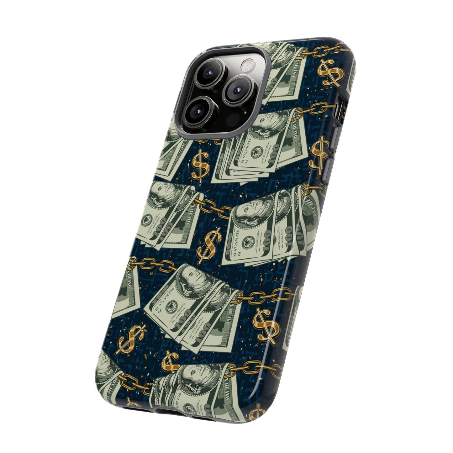 Money Motivation Phone Case, Tough Cases for iPhone, Money Design Phone Accessory, Trendy Tech Gifts, Unique Phone Cover