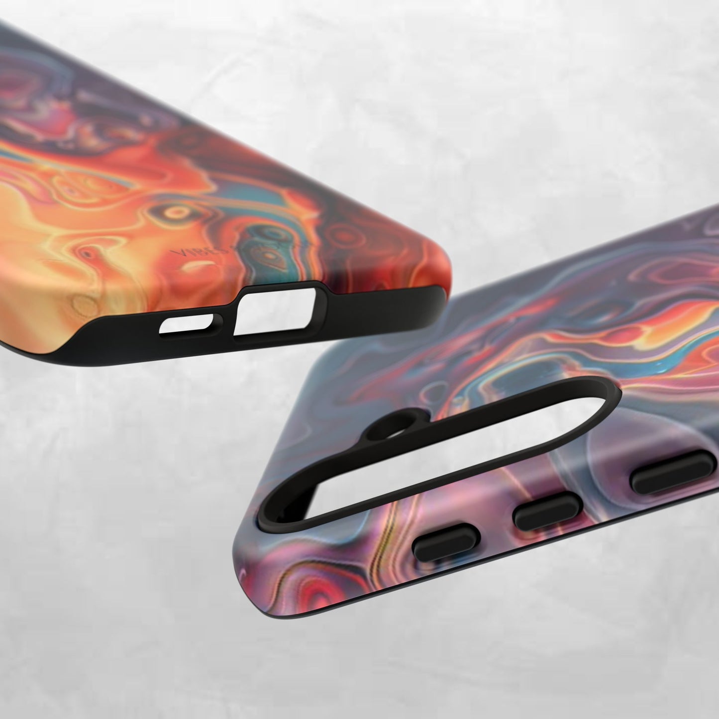 Colorful Phone Case, Abstract Print Cover, Tough Cases for Protection, Gift for Her, Modern Design, Trendy Mobile Accessory