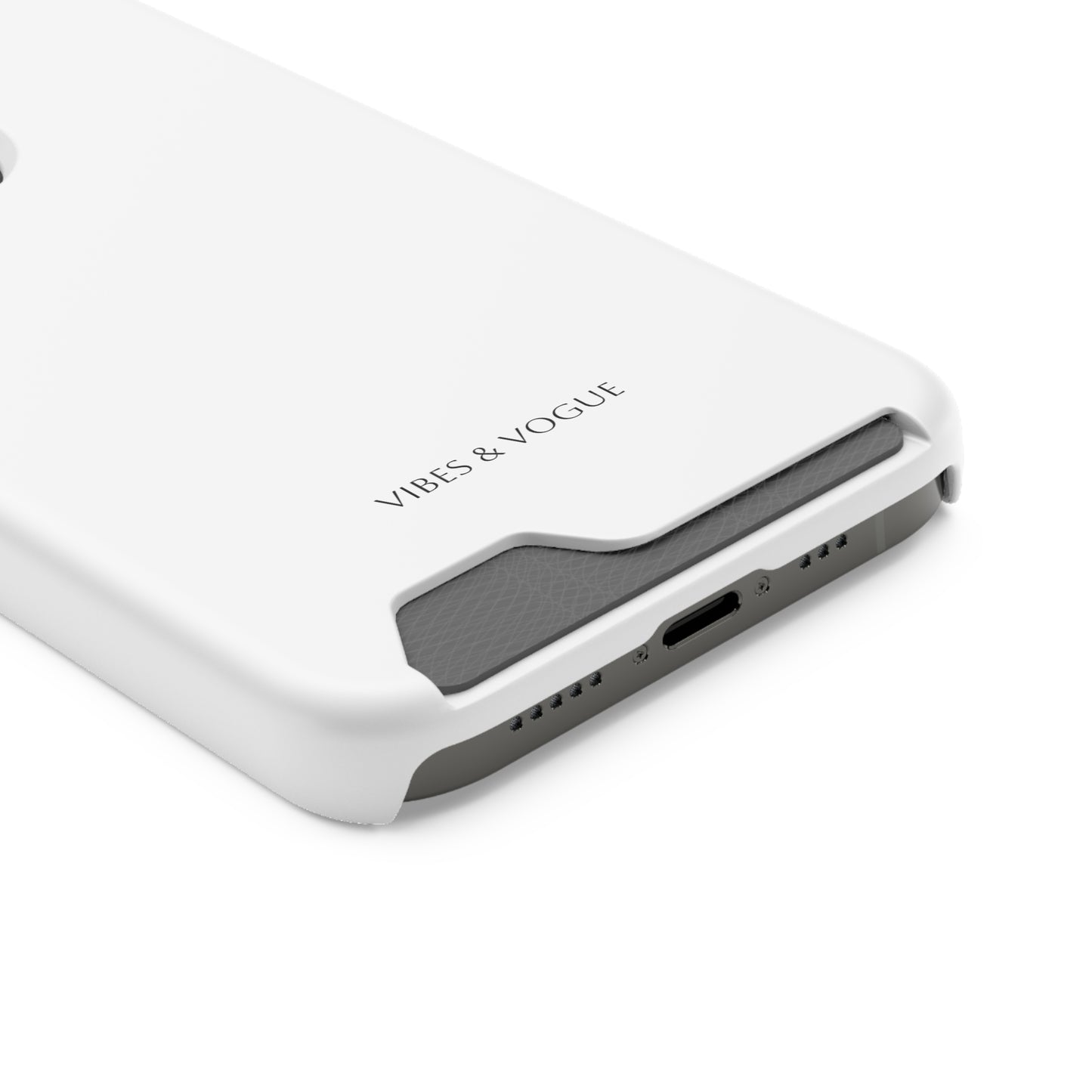 Sleek Phone Case with Card Holder - Stylish Convenience for Everyday Use