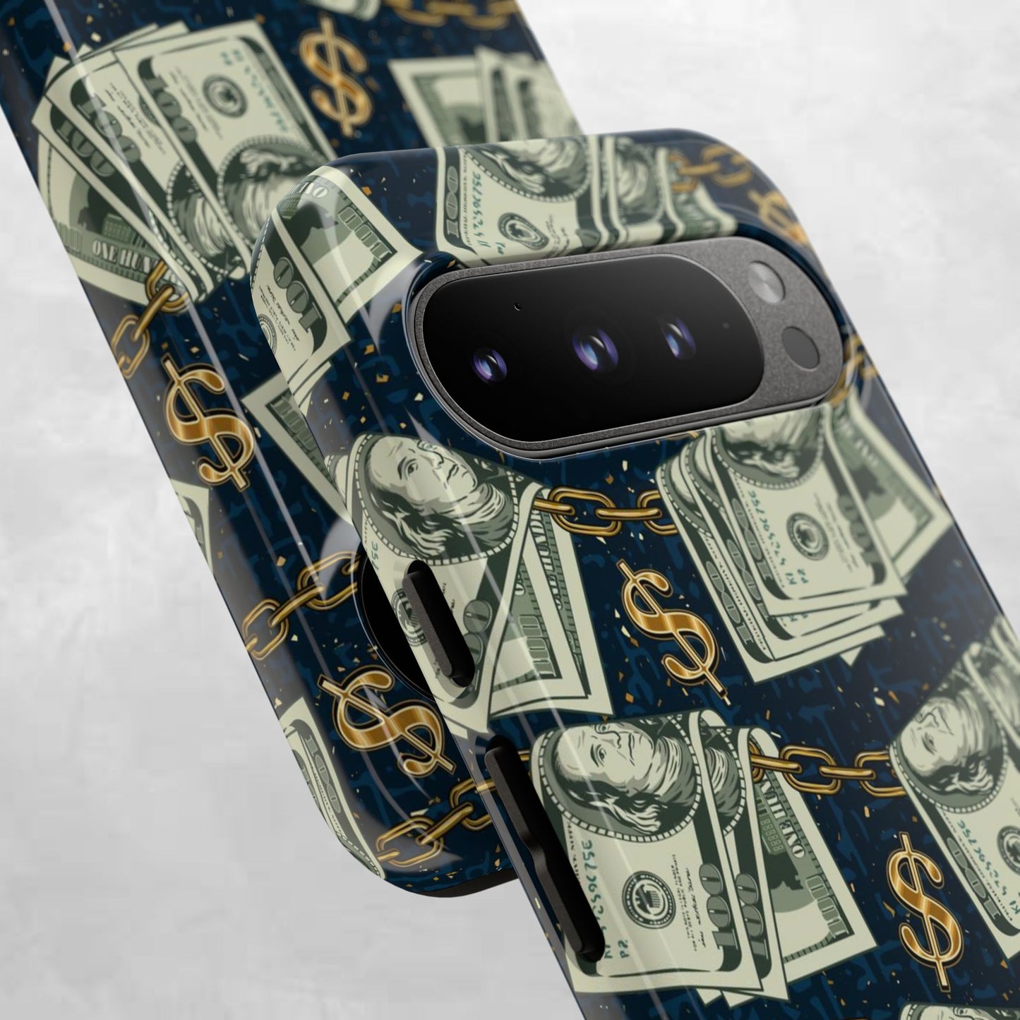 Money Motivation Phone Case, Tough Cases for iPhone, Money Design Phone Accessory, Trendy Tech Gifts, Unique Phone Cover