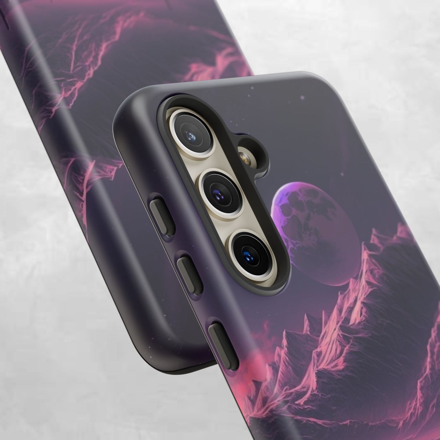 Futuristic Phone Case, Galaxy Aesthetic, Cosmic Art, Stylish Protection, Gifts for Tech Lovers