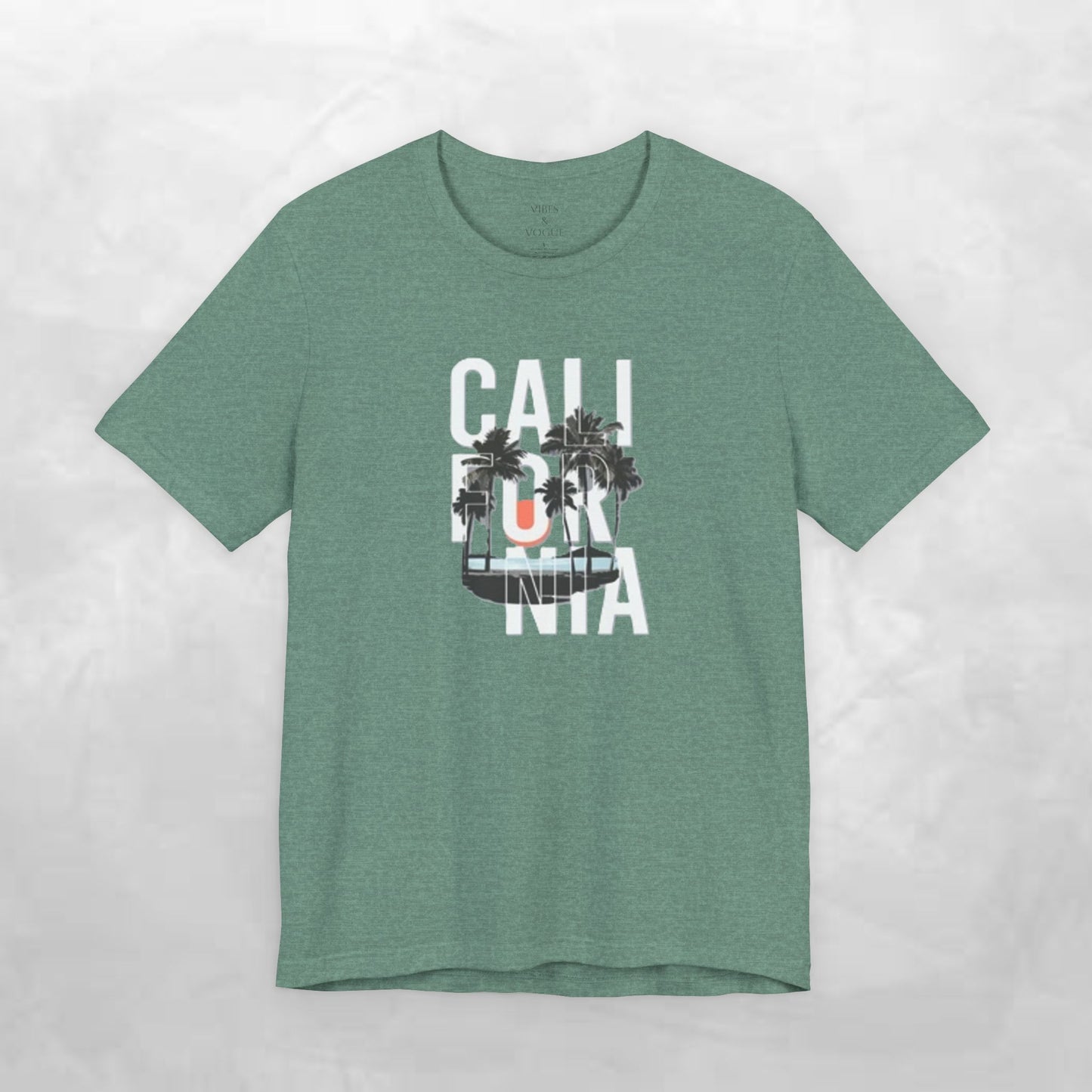 California Vibes Unisex Tee, Summer Fun T-Shirt, Casual Wear, Beach Day Shirt, Gift for Travelers, Holiday Fashion