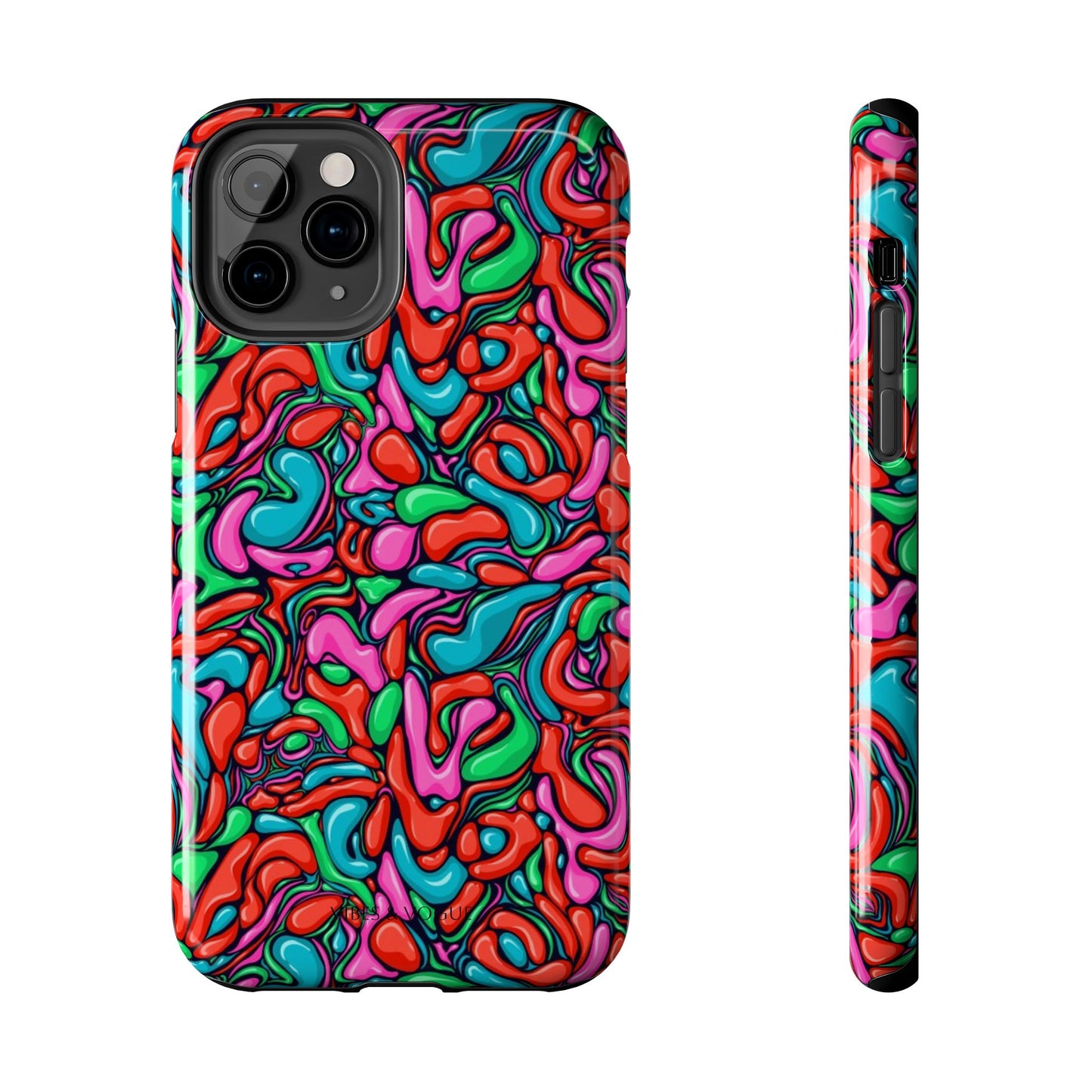 Vibrant Tough Phone Cases - Colorful Abstract Designs for Teens & Adults, Perfect Gift for Birthdays, Holidays, & Everyday Use