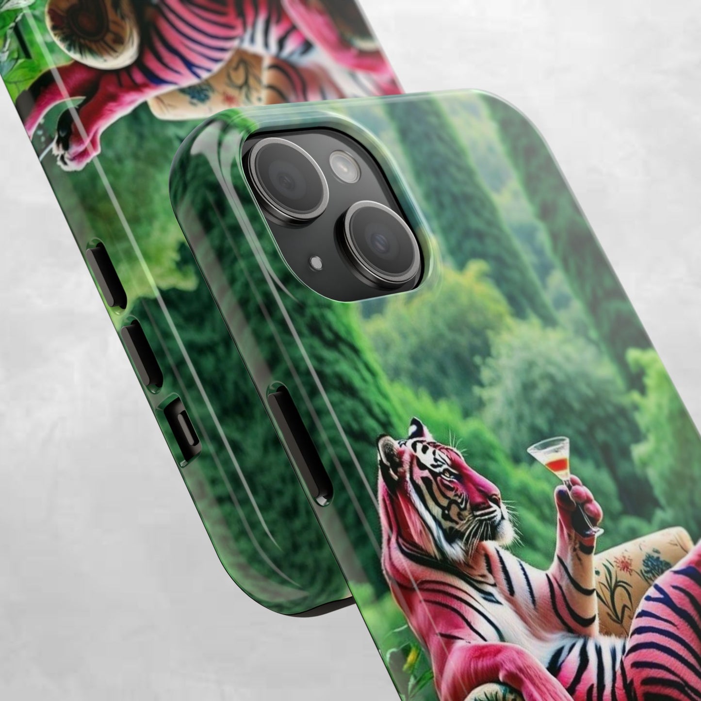 Relaxed Tiger Phone Case | Tough Case for Animal Lovers, Unique Gift for Friends, Stylish Tech Accessories, Fun Phone Cover, Vibrant Design