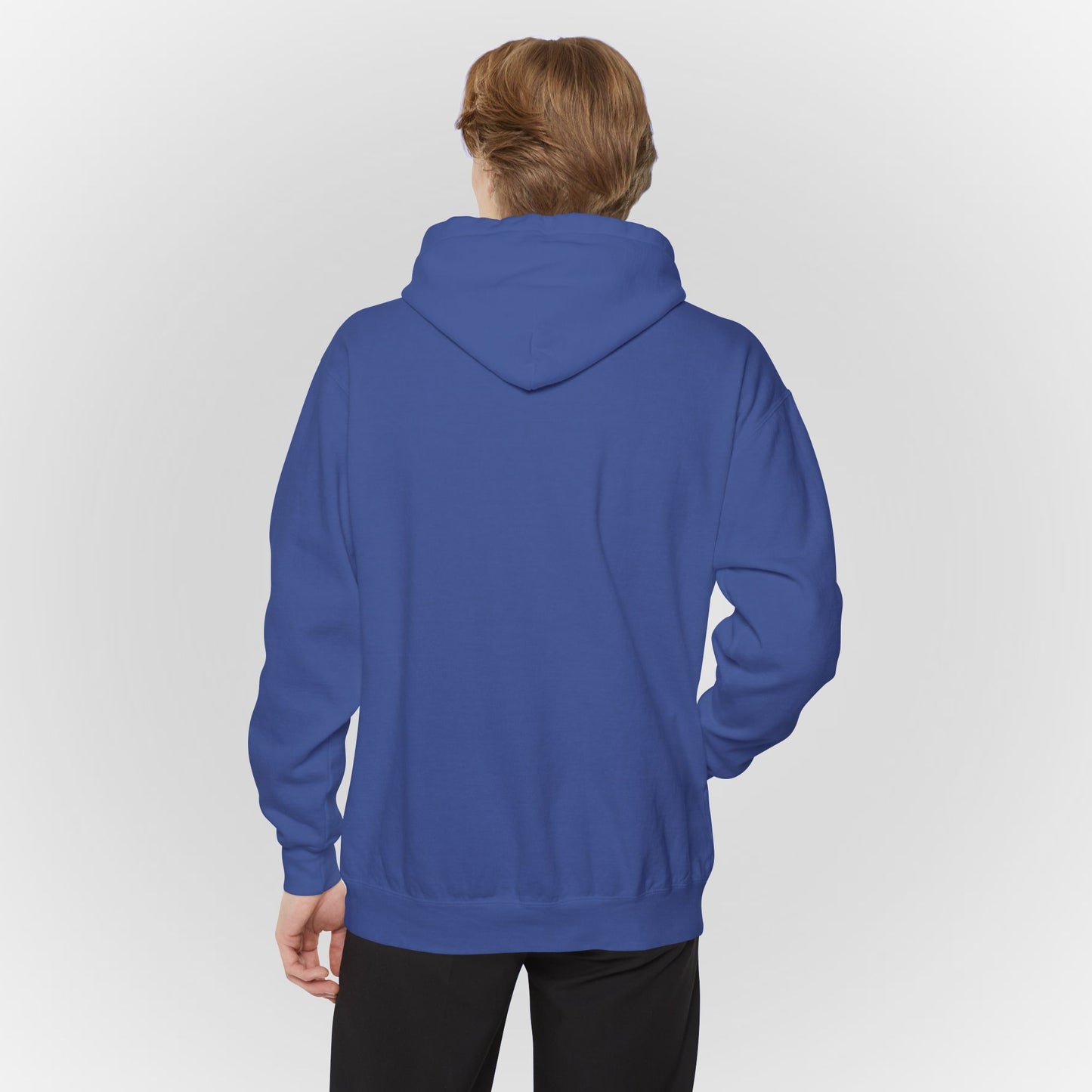 Comfortable Unisex Garment-Dyed Hoodie for Relaxed Days