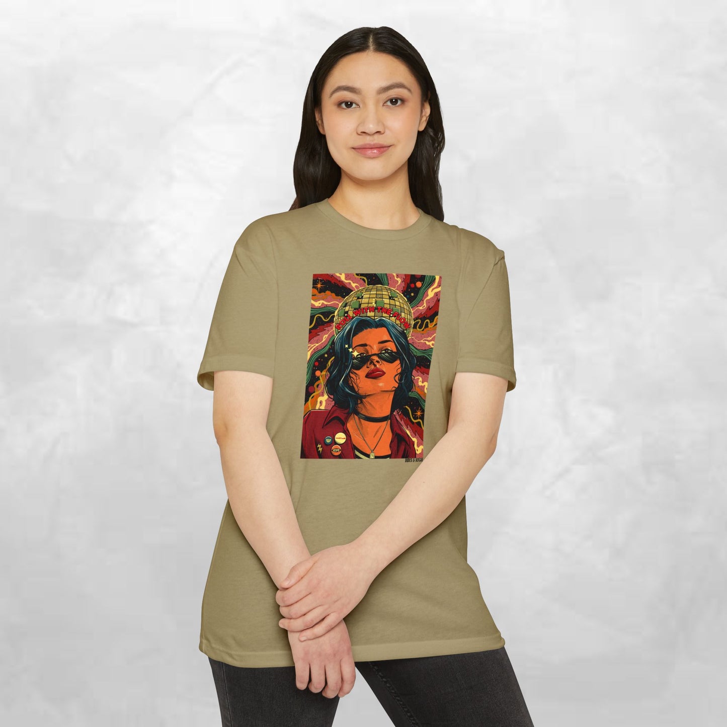Bohemian Graphic T-Shirt - Vibrant Art Tee for Creative Souls