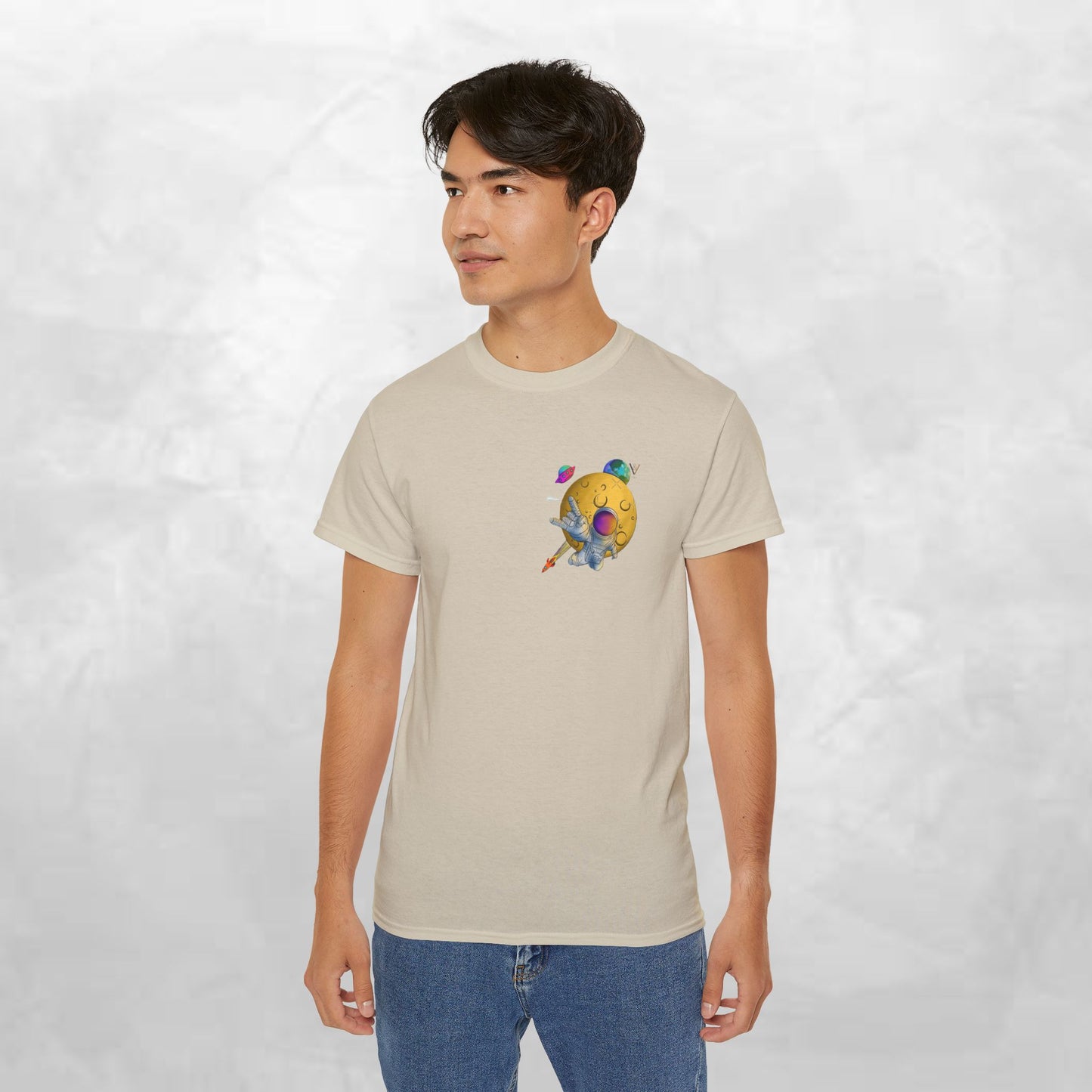 Funny Graphic Tee – "Happy Taco" Design for Food Lovers