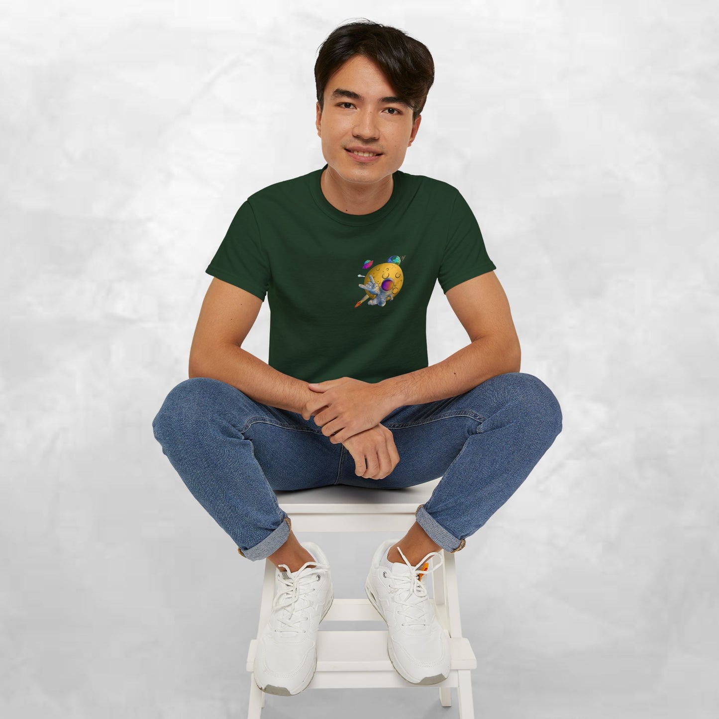 Funny Graphic Tee – "Happy Taco" Design for Food Lovers