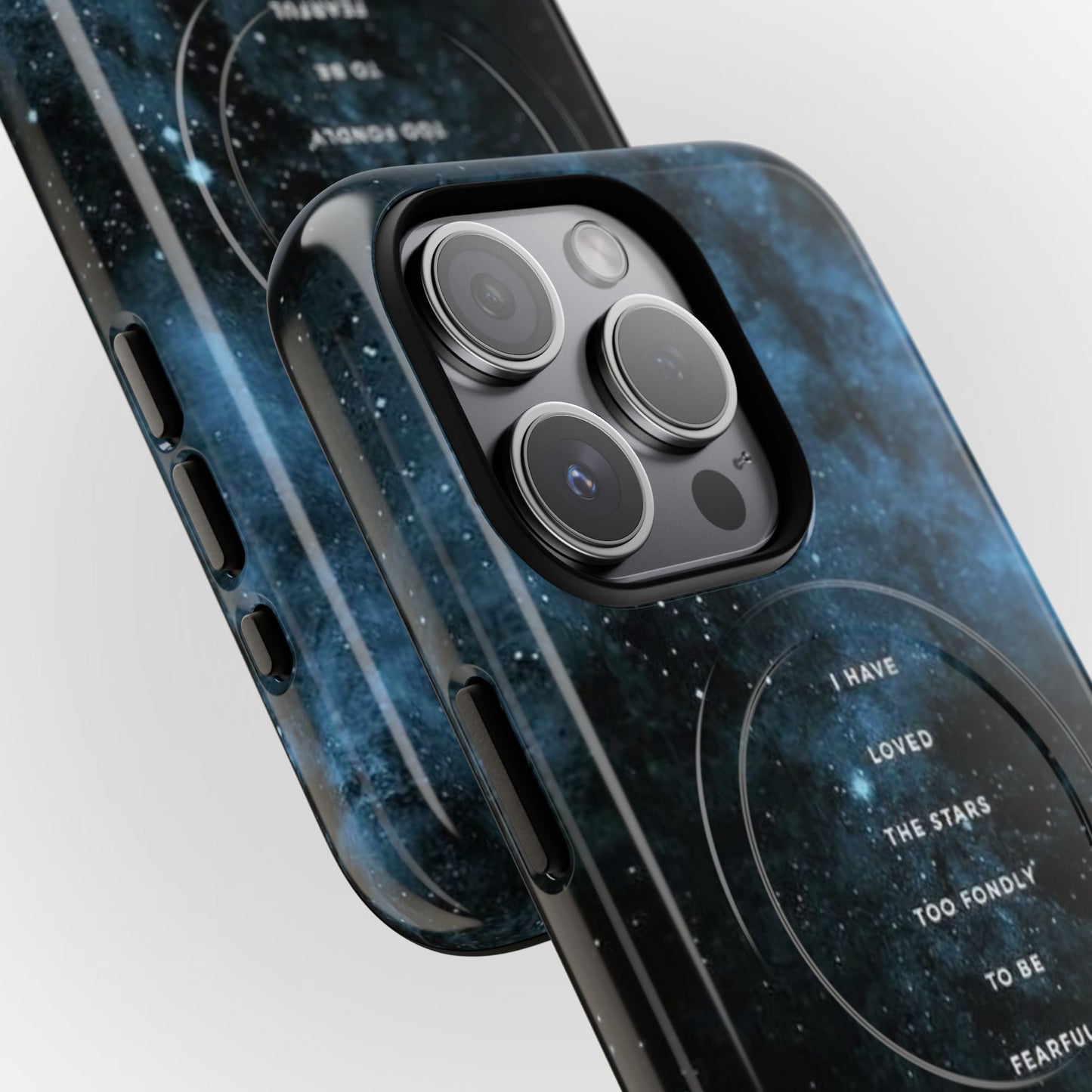 Galaxy-Inspired Tough Magnetic Phone Case - "I Have Loved the Stars"