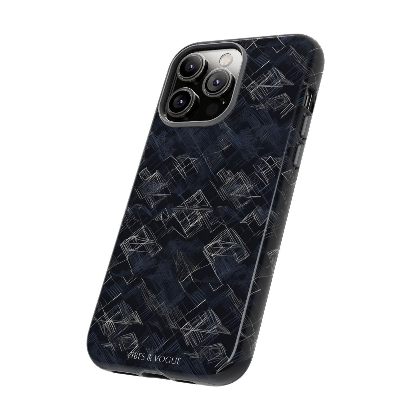 Tough Cases: Modern Geometric Phone Case - Durable, Stylish Protection