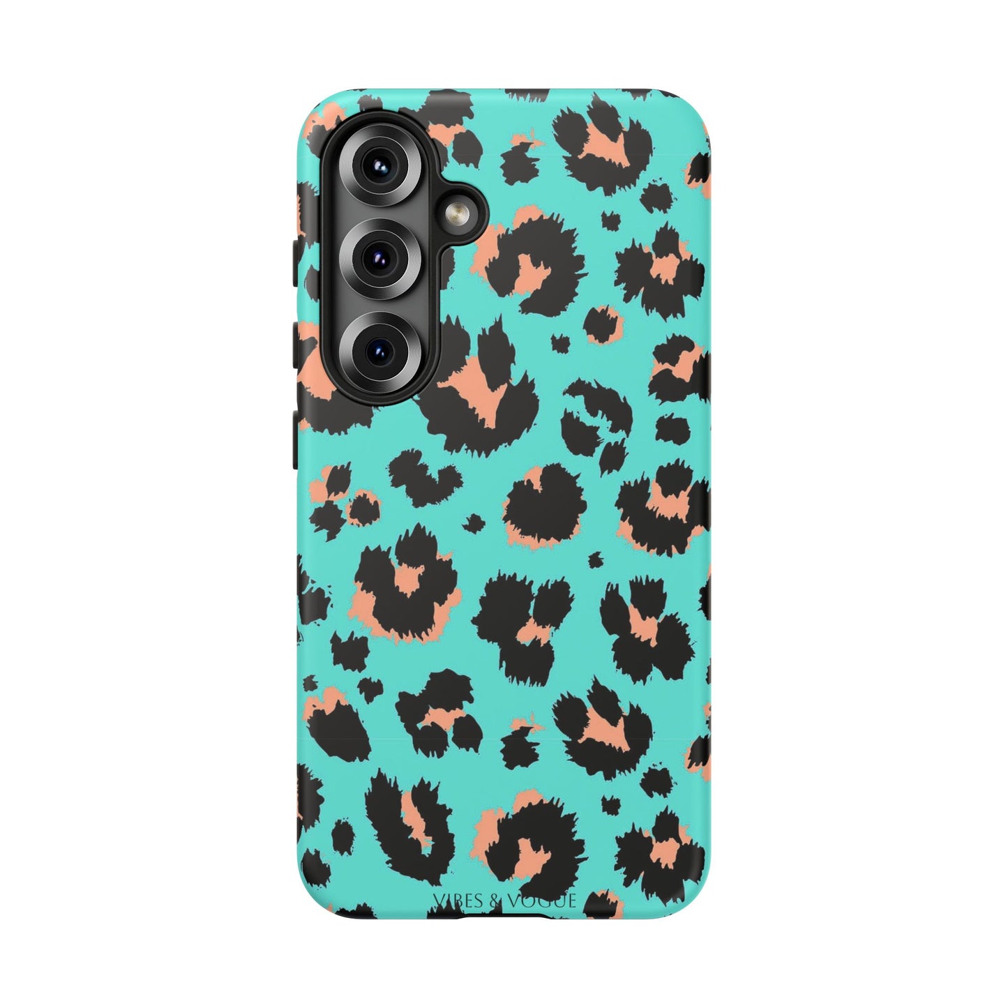 Leopard Print Phone Case, Tough Phone Case, Wild Style Accessory, Animal Print Cover, Stylish Phone Protection