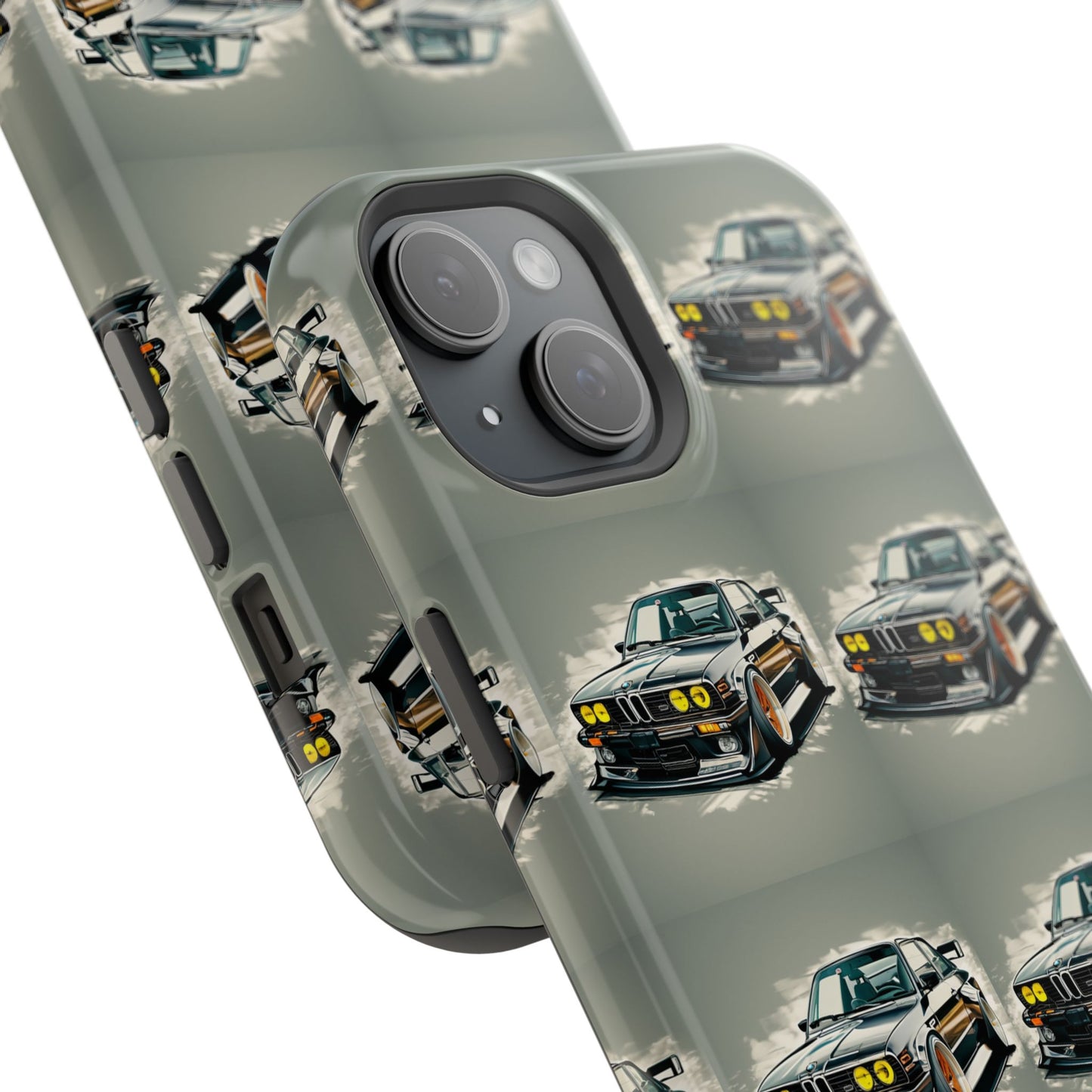 Stylish Car-Themed Magnetic Tough Cases - Perfect for Auto Enthusiasts