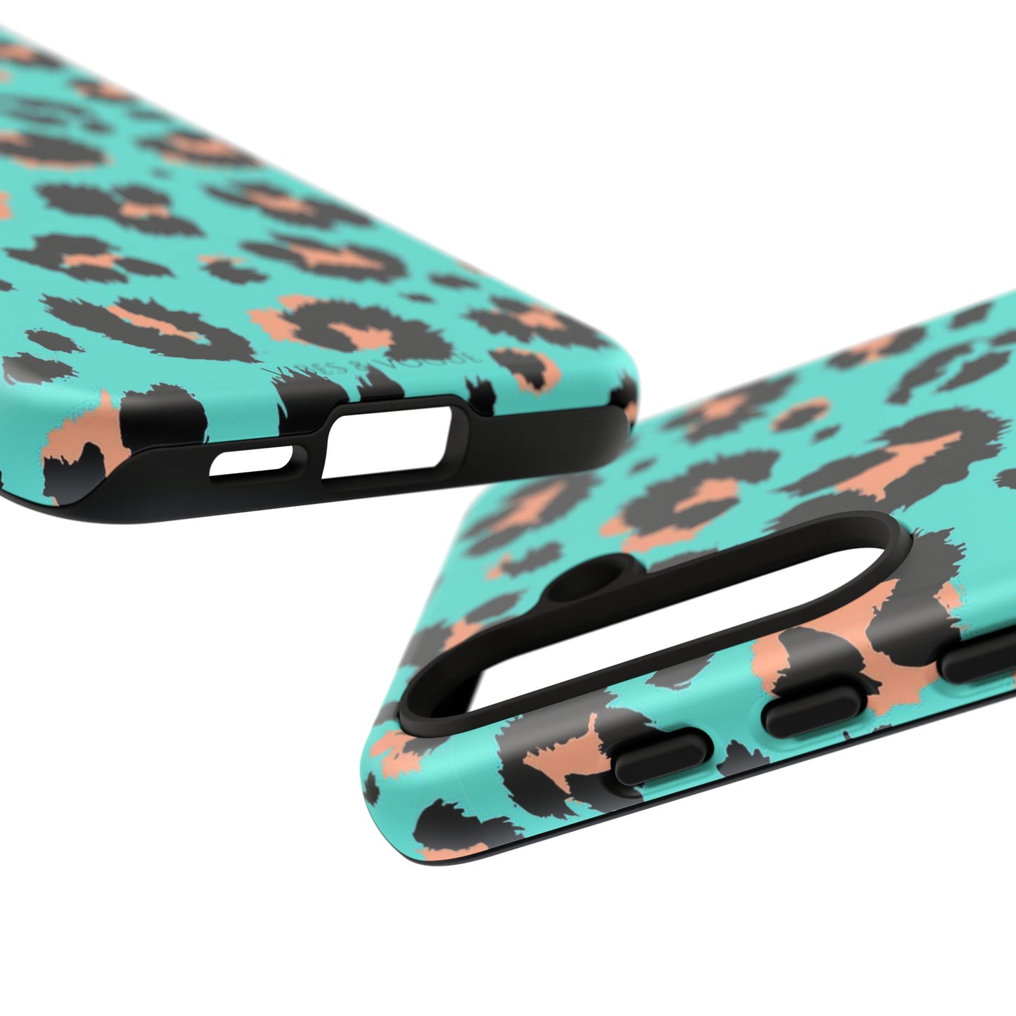 Leopard Print Phone Case, Tough Phone Case, Wild Style Accessory, Animal Print Cover, Stylish Phone Protection