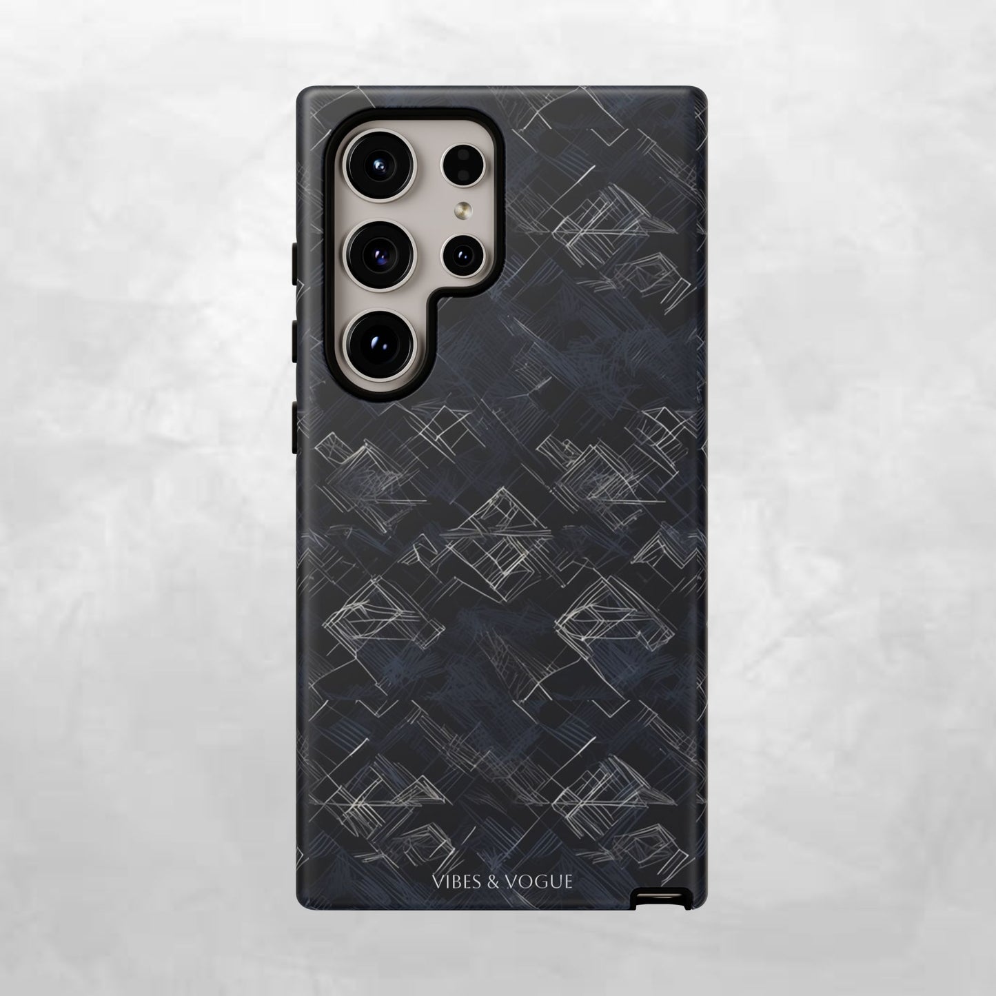 Tough Cases: Modern Geometric Phone Case - Durable, Stylish Protection
