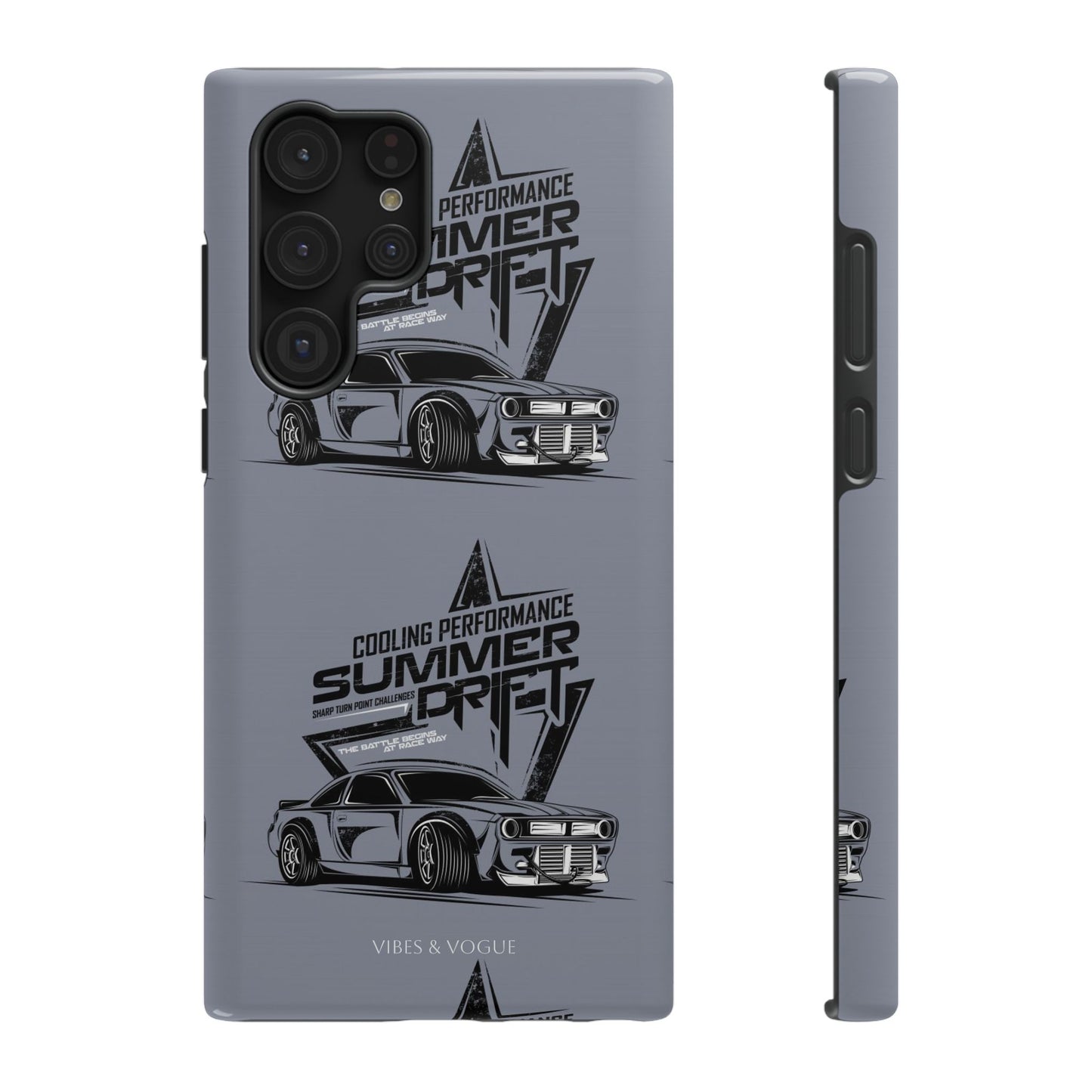 Summer Drift Racing Impact-Resistant Phone Case