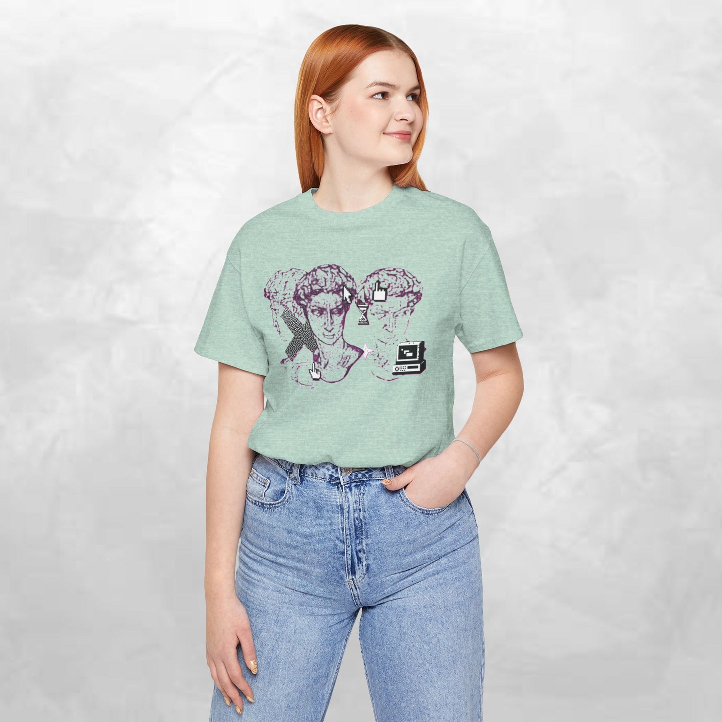 Artistic Brain Design Unisex Tee, Graphic T-Shirt, Casual Wear, Gift for Artists, Creative Apparel, Unique Fashion Statement