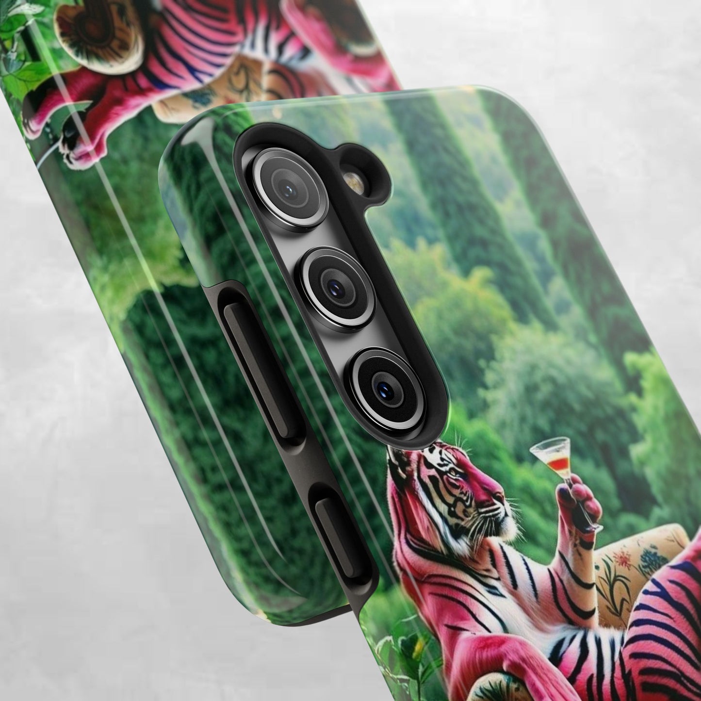 Relaxed Tiger Phone Case | Tough Case for Animal Lovers, Unique Gift for Friends, Stylish Tech Accessories, Fun Phone Cover, Vibrant Design