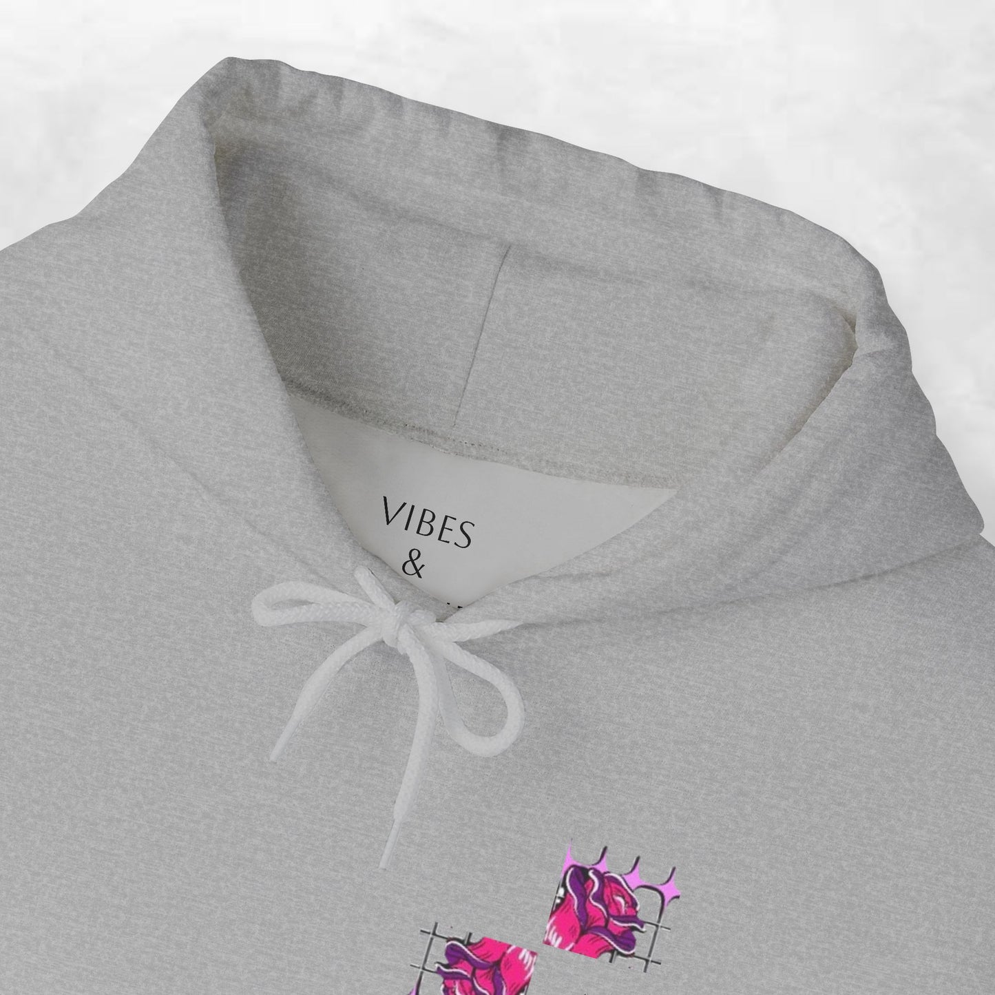 Intuitive Blooms Hoodie, Cozy Sweatshirt, Artistic Apparel, Unique Gift, Comfortable Fashion