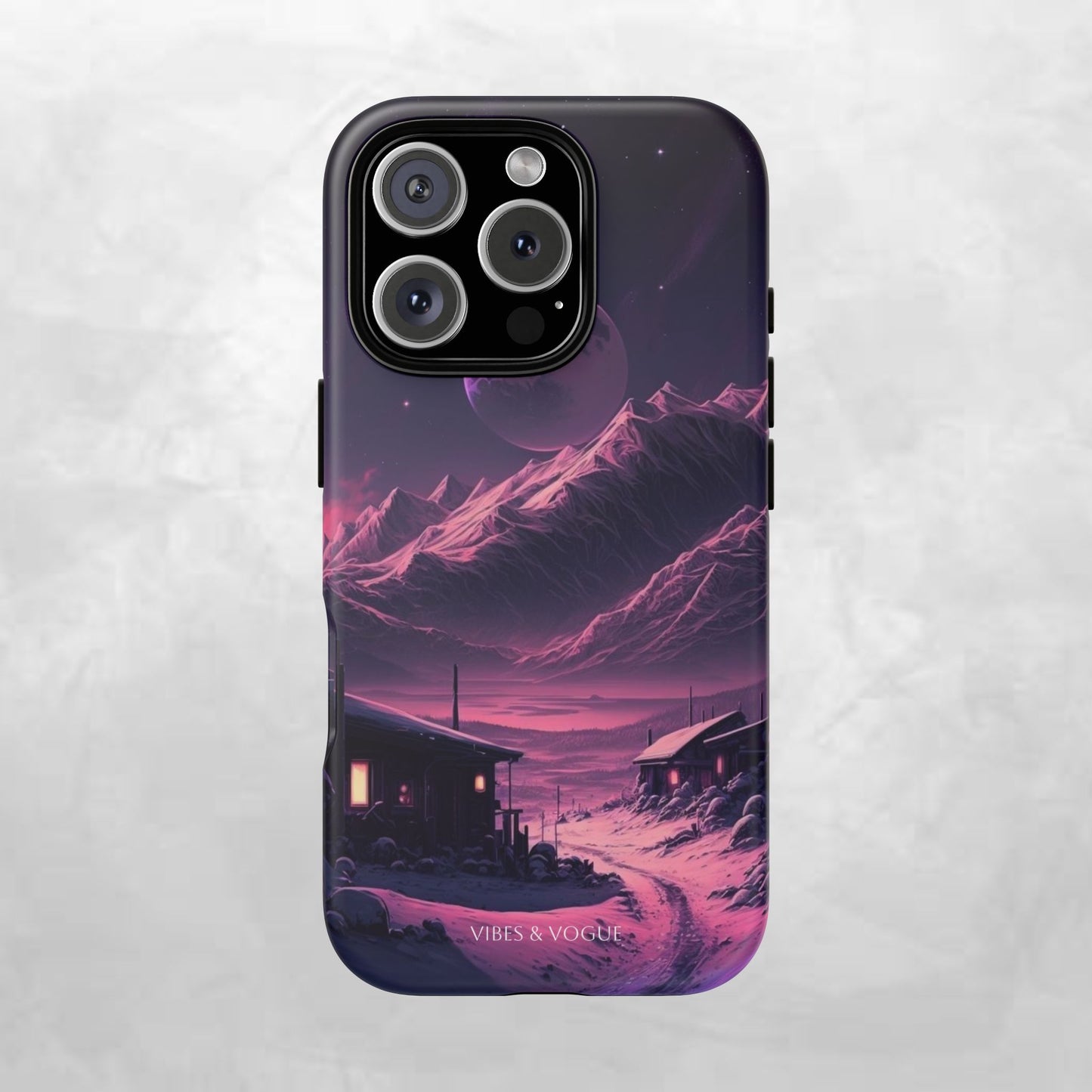 Futuristic Phone Case, Galaxy Aesthetic, Cosmic Art, Stylish Protection, Gifts for Tech Lovers