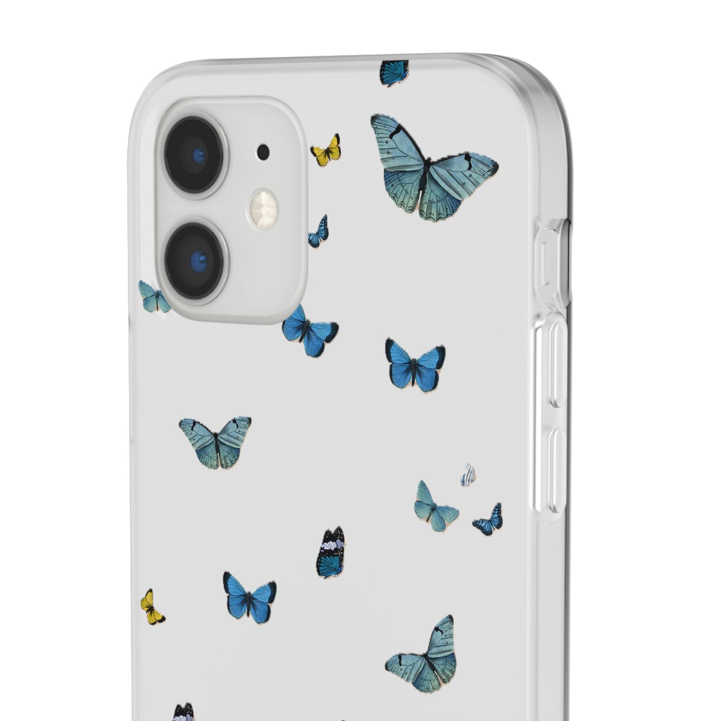 Butterfly Vibes Phone Case, Flexible Phone Cover, Elegant Phone Accessory, Gift for Nature Lovers, Spring Decor, Eco-Friendly Case