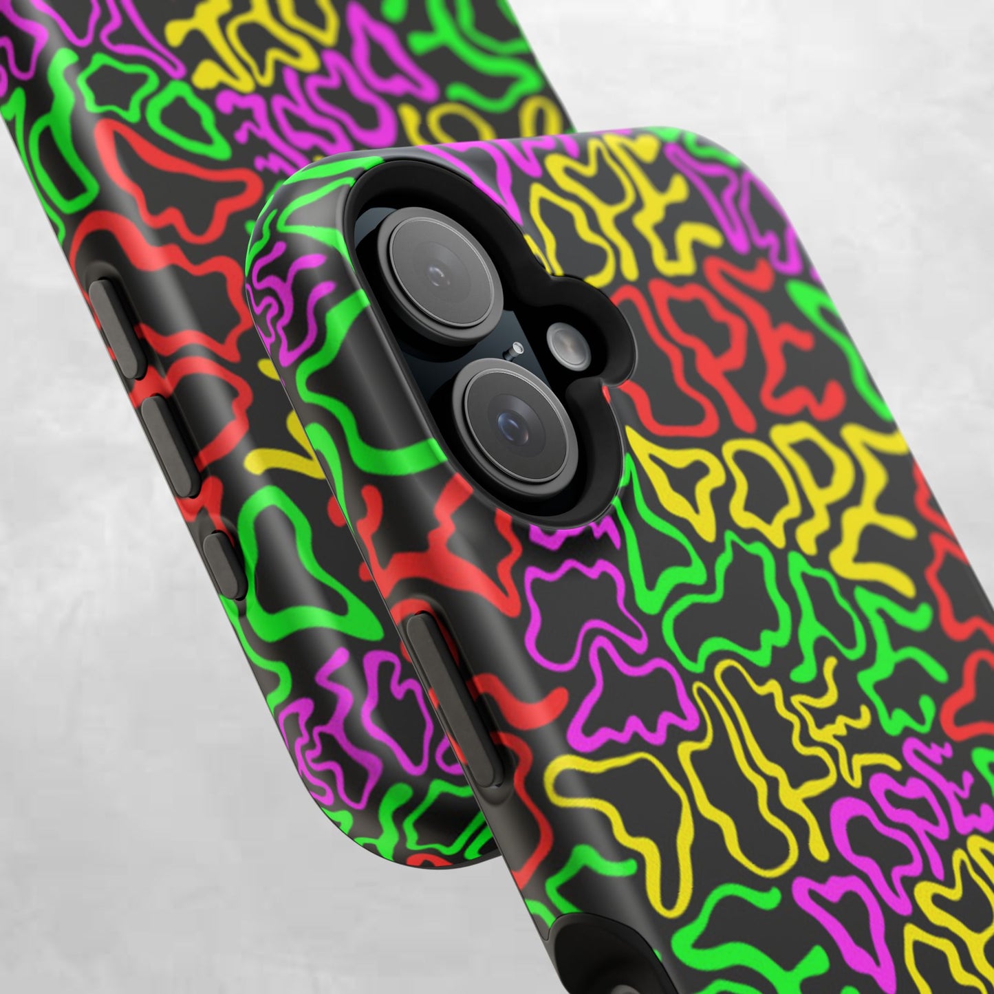 Colorful Magnetic Phone Cases, Funky Case for Teens, Cool Phone Accessories, Unique Gift for Friends, Vibrant Tough Cases, Phone Protection