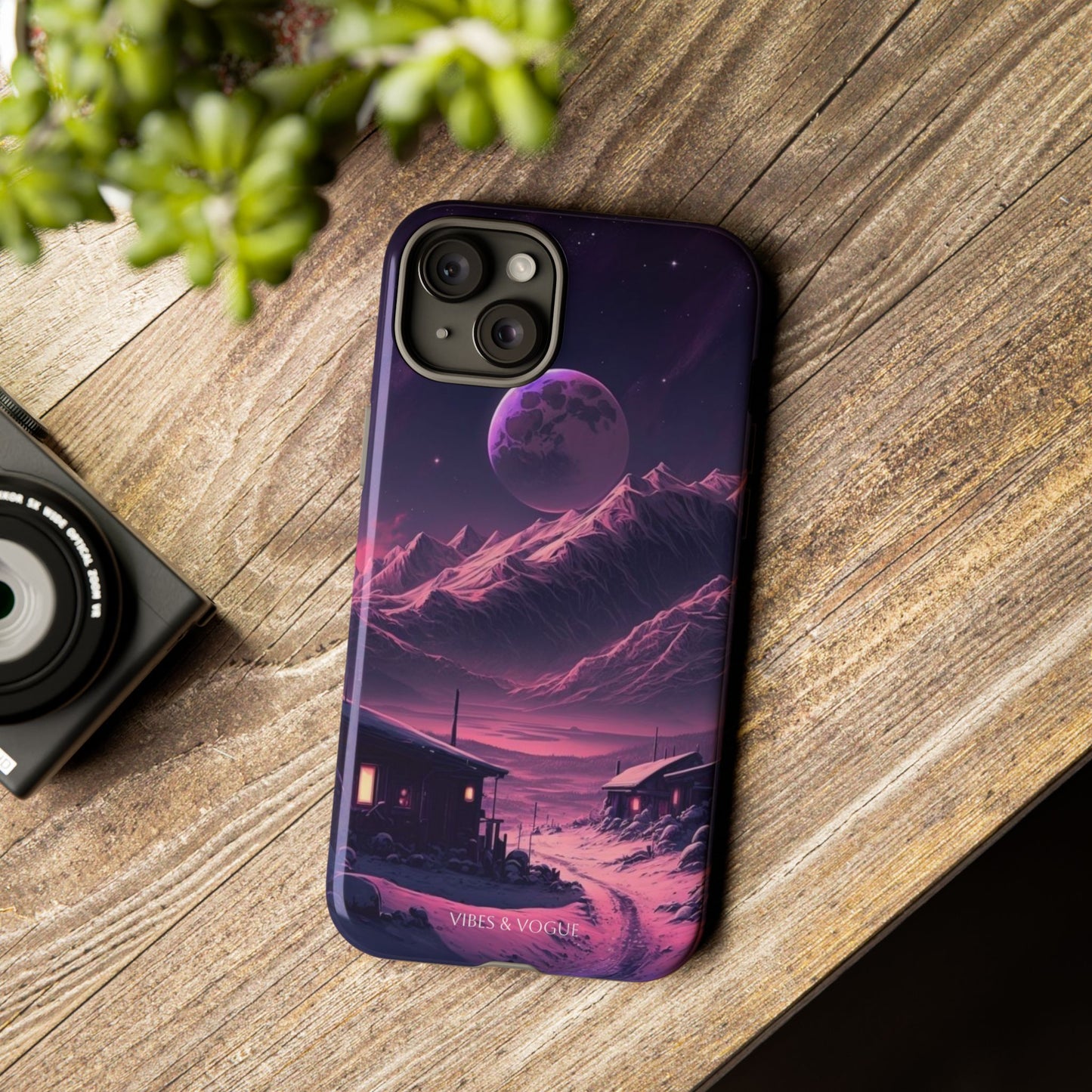 Futuristic Phone Case, Galaxy Aesthetic, Cosmic Art, Stylish Protection, Gifts for Tech Lovers