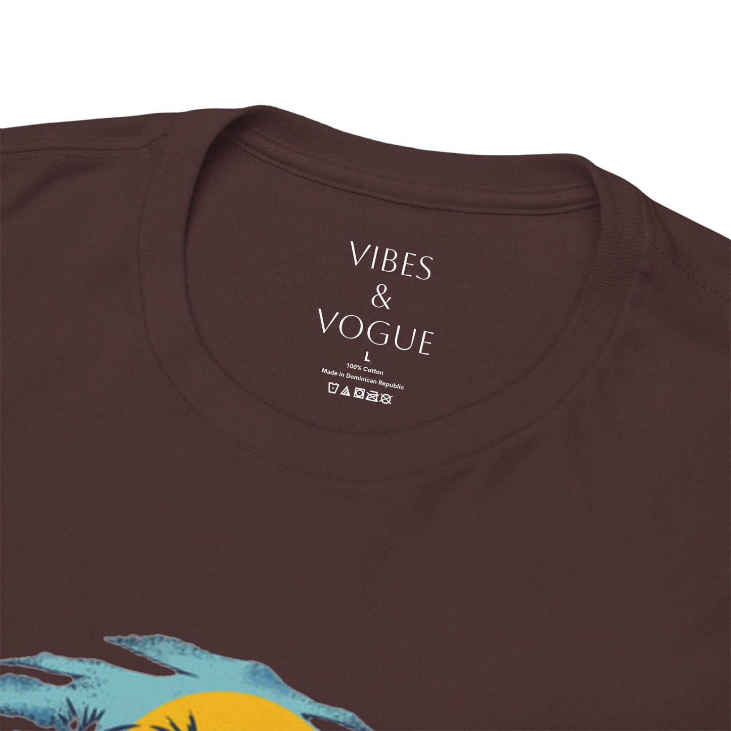 Los Angeles Sunset Unisex Heavy Cotton Tee - Casual Comfortable Streetwear