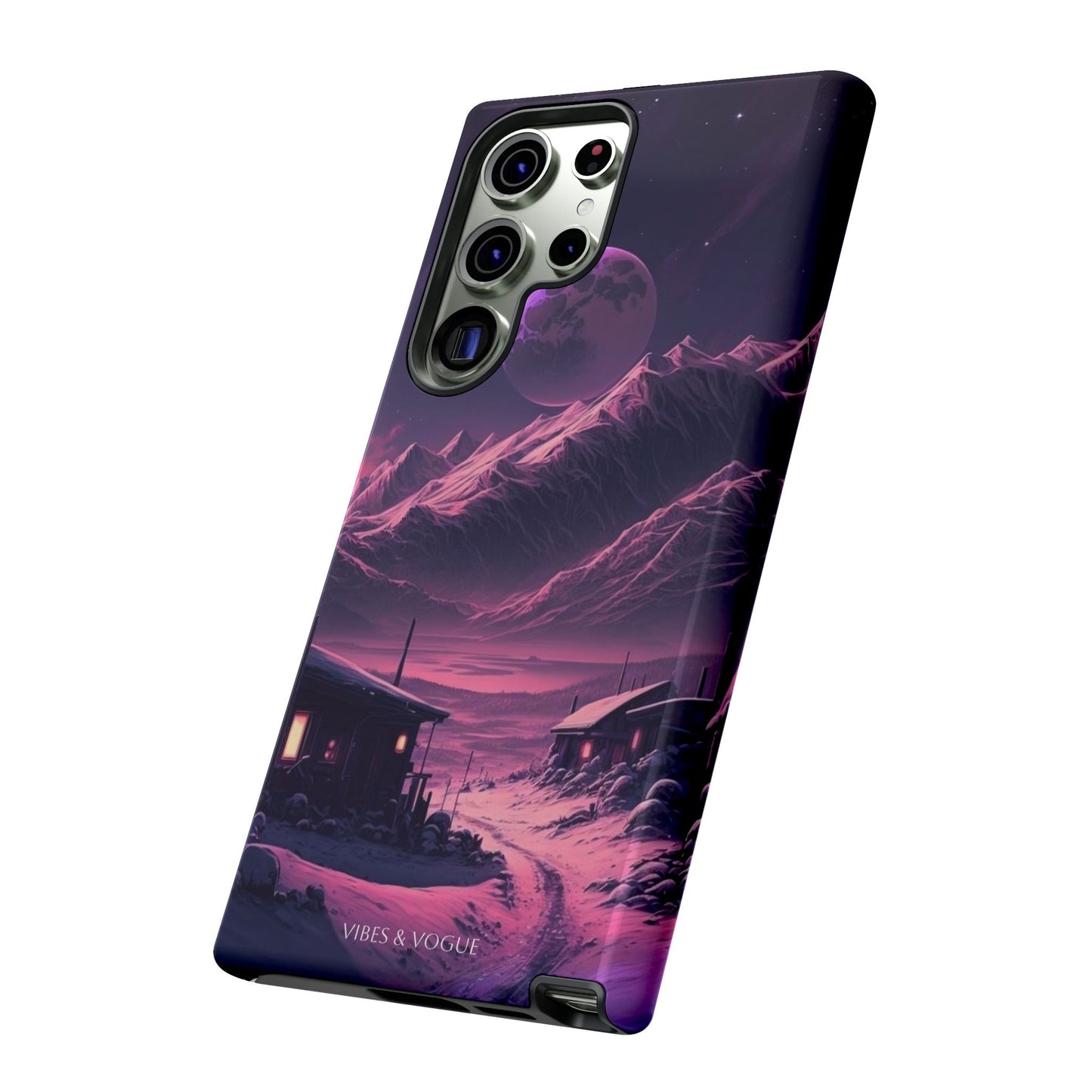 Futuristic Phone Case, Galaxy Aesthetic, Cosmic Art, Stylish Protection, Gifts for Tech Lovers