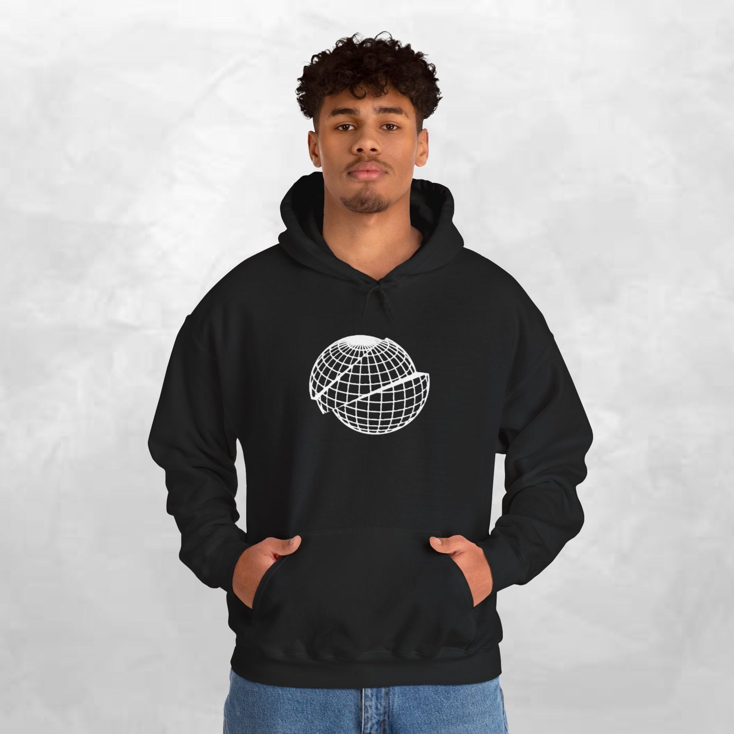 Chill Vibes Unisex Hooded Sweatshirt with Smoky Design