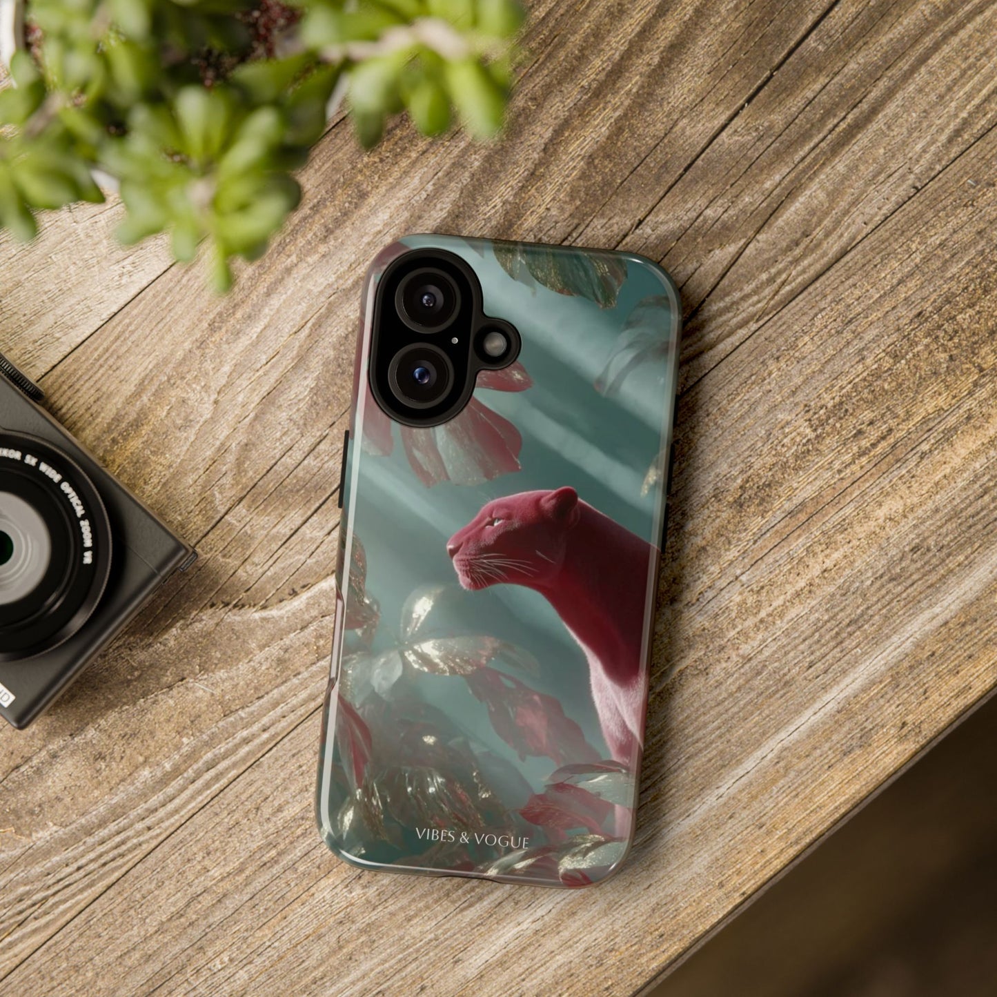 Bold Phone Case with Panther Design, Tough Phone Cover, Animal Lover Gift, Unique Phone Accessory, Trendy Phone Protector, Stylish [...]