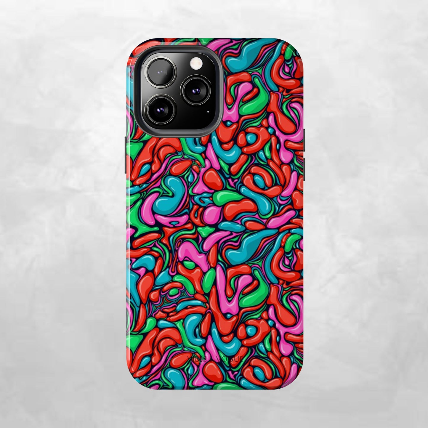 Vibrant Tough Phone Cases - Colorful Abstract Designs for Teens & Adults, Perfect Gift for Birthdays, Holidays, & Everyday Use