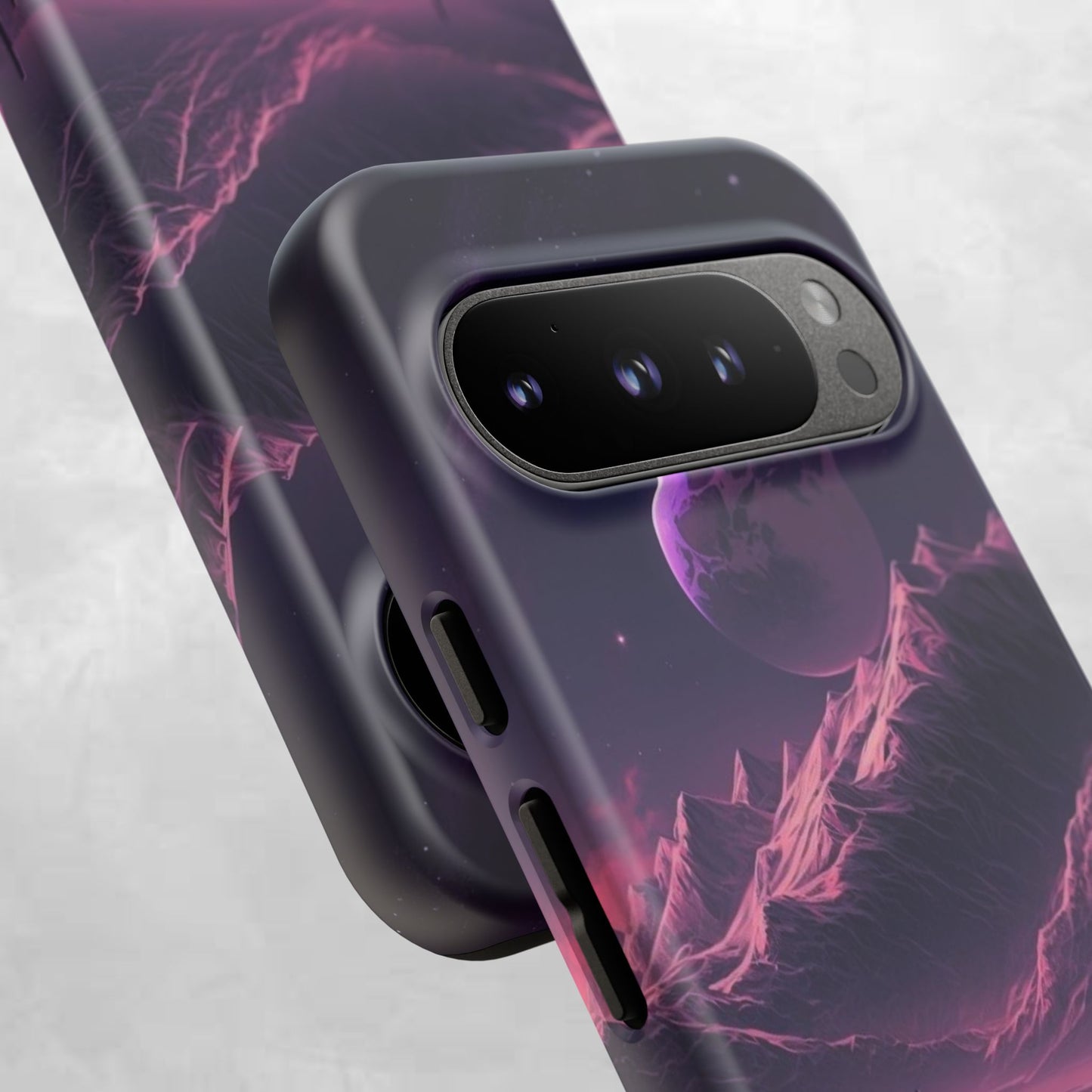 Futuristic Phone Case, Galaxy Aesthetic, Cosmic Art, Stylish Protection, Gifts for Tech Lovers