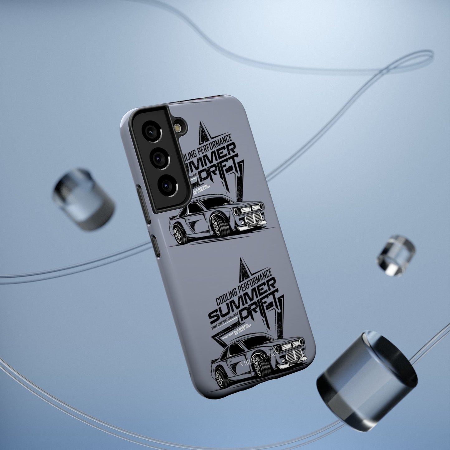 Summer Drift Racing Impact-Resistant Phone Case