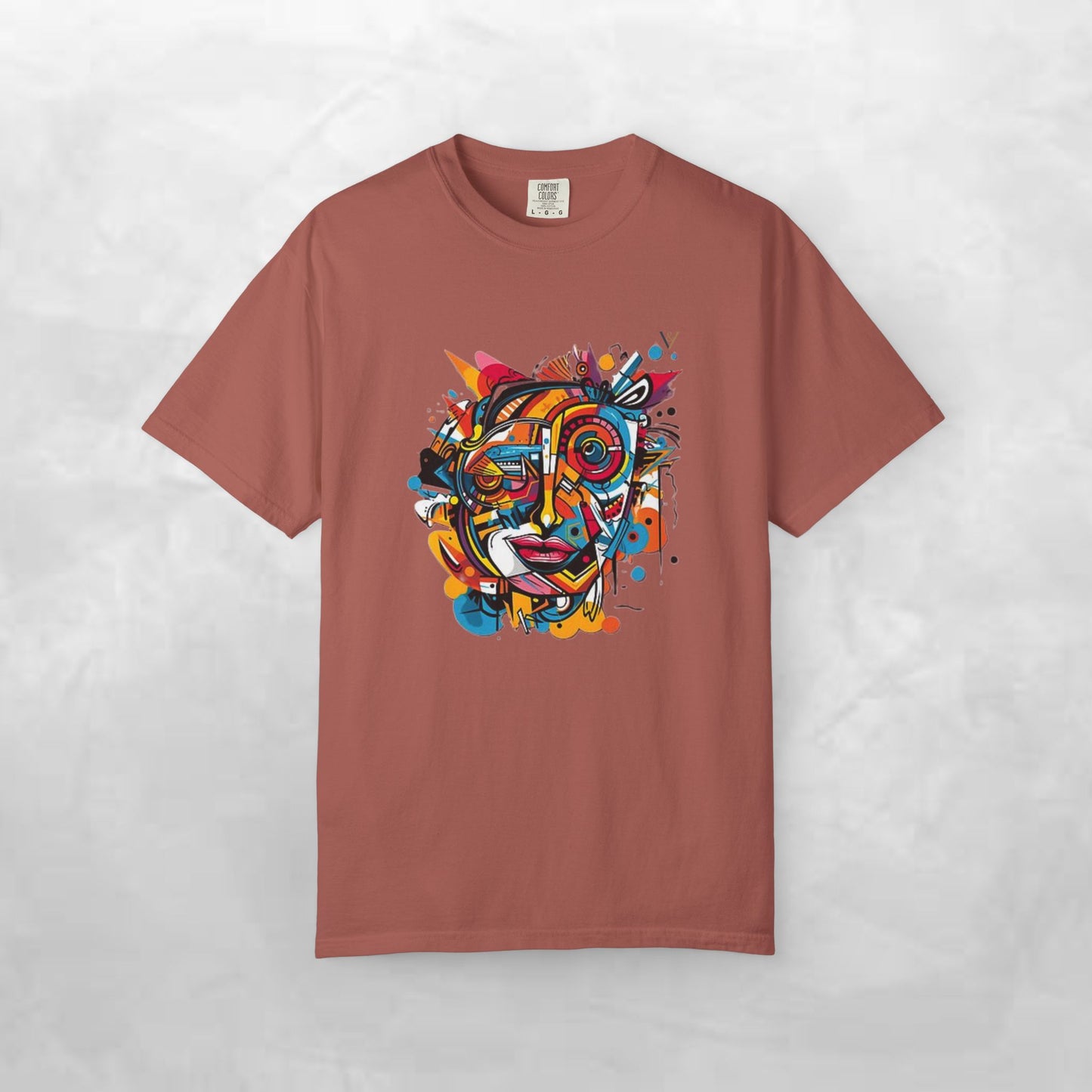 Vibrant Abstract Art Unisex T-Shirt - Casual Wear for Art Lovers