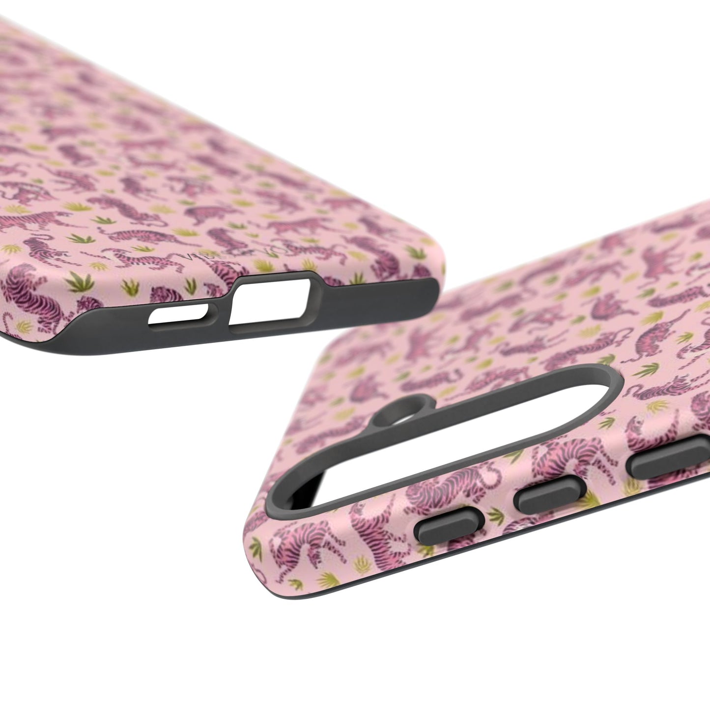 Pink Tiger Pattern Phone Case - Tough Cases