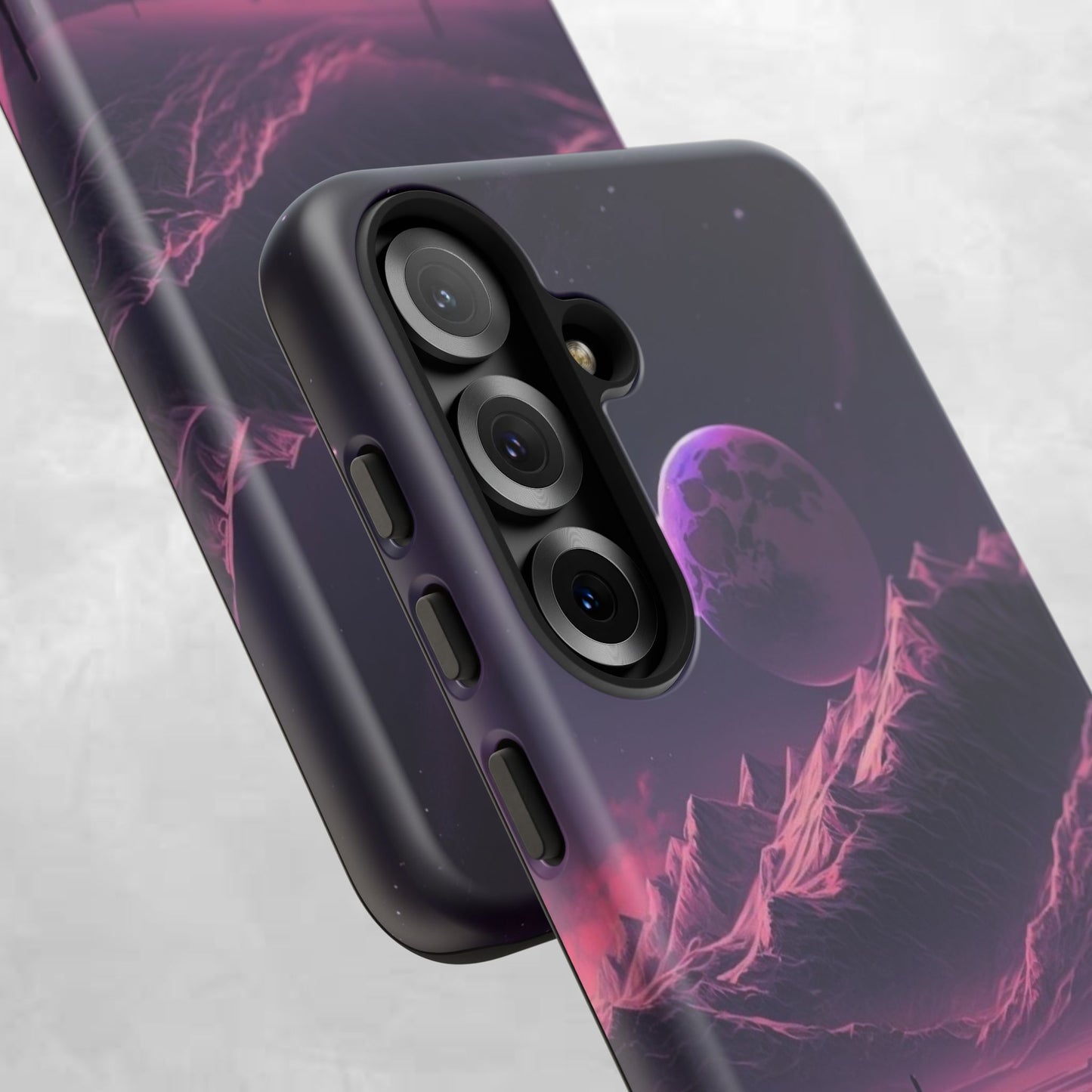 Futuristic Phone Case, Galaxy Aesthetic, Cosmic Art, Stylish Protection, Gifts for Tech Lovers