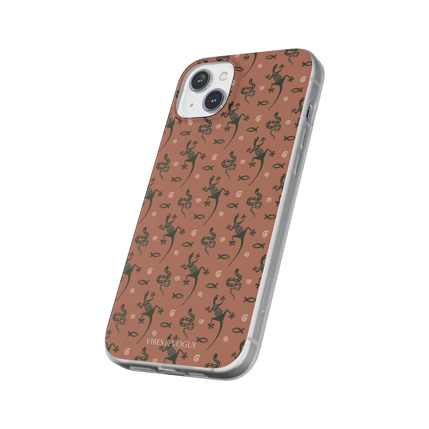 Whimsical Flexi Cases for Trendy Phone Protection, Stylish Accessories, Gift Idea for Animal Lovers, Eco-Friendly Design, Cute Lizard [...]