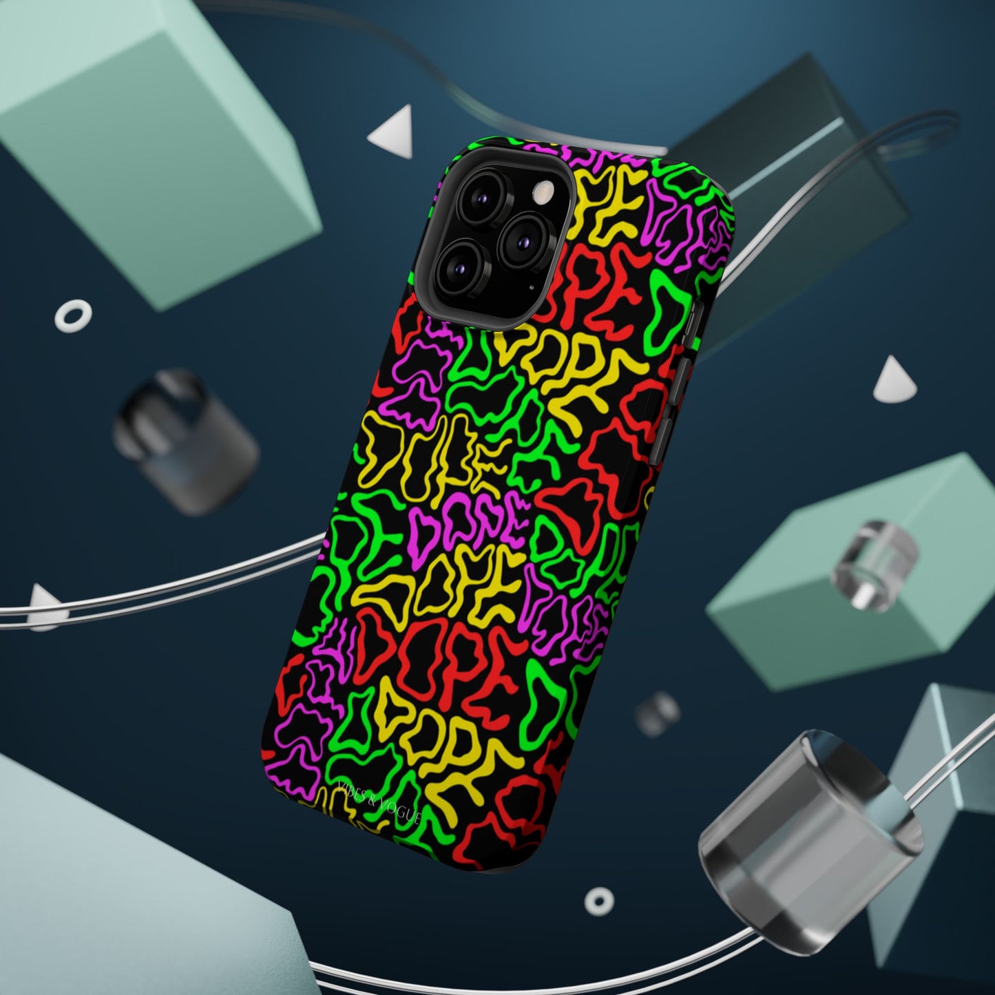 Colorful Magnetic Phone Cases, Funky Case for Teens, Cool Phone Accessories, Unique Gift for Friends, Vibrant Tough Cases, Phone Protection